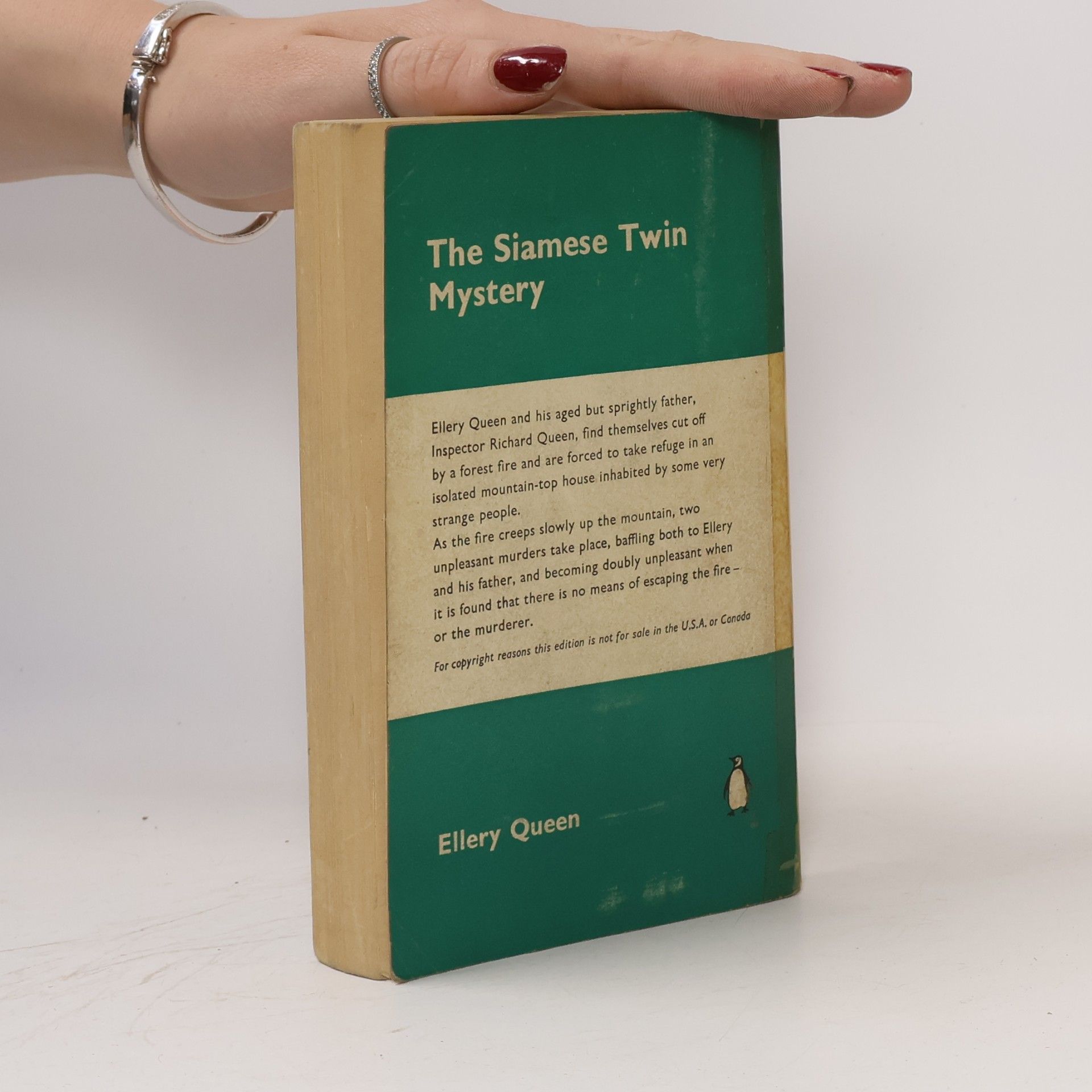 Ellery Queen The Siamese Twin Mystery