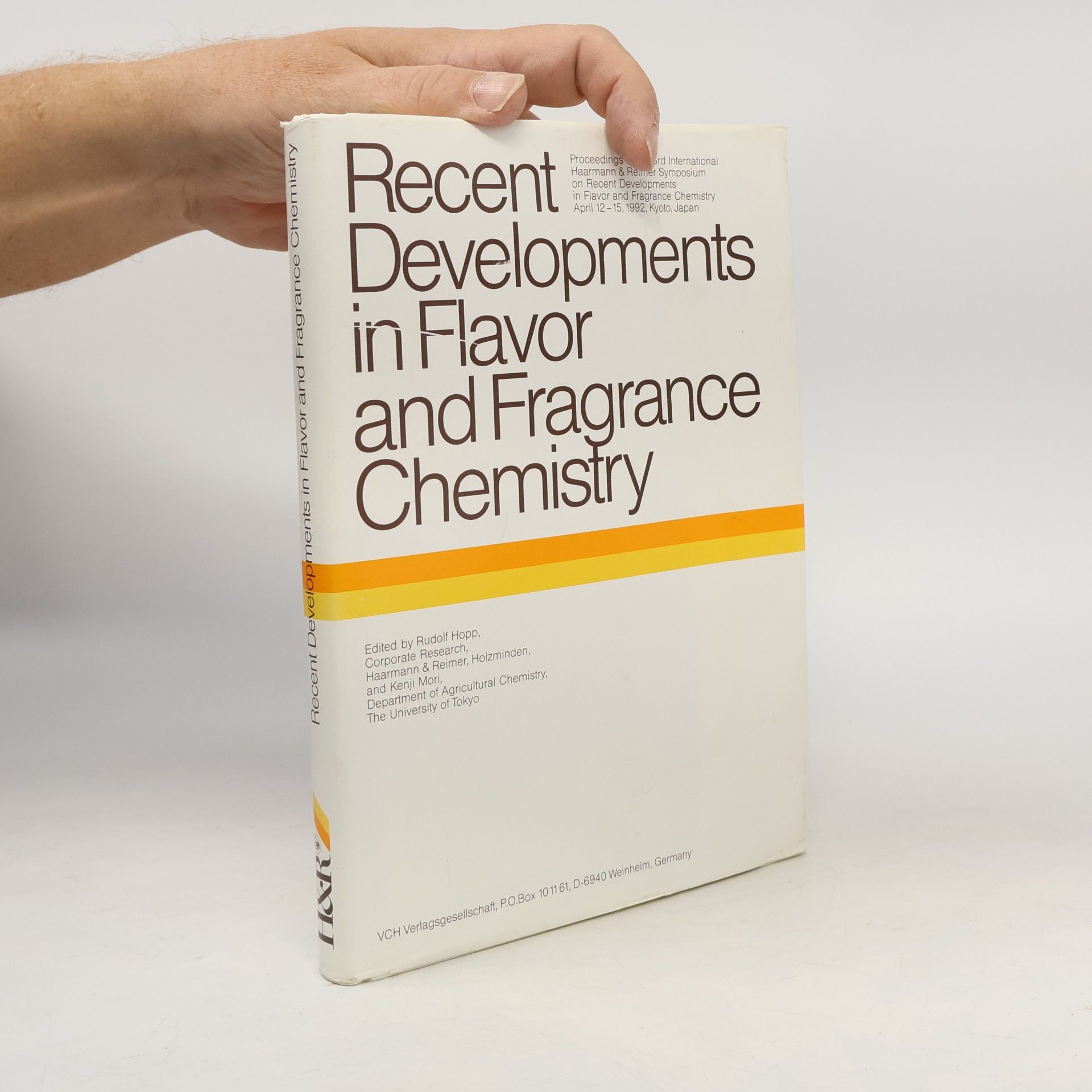 kolektiv Recent Developments in Flavor and Fragrance Chemistry