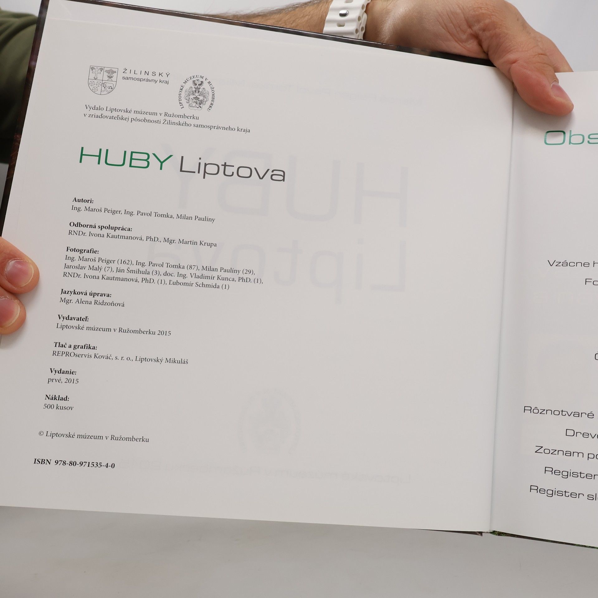 Pavol Tomka Huby Liptova