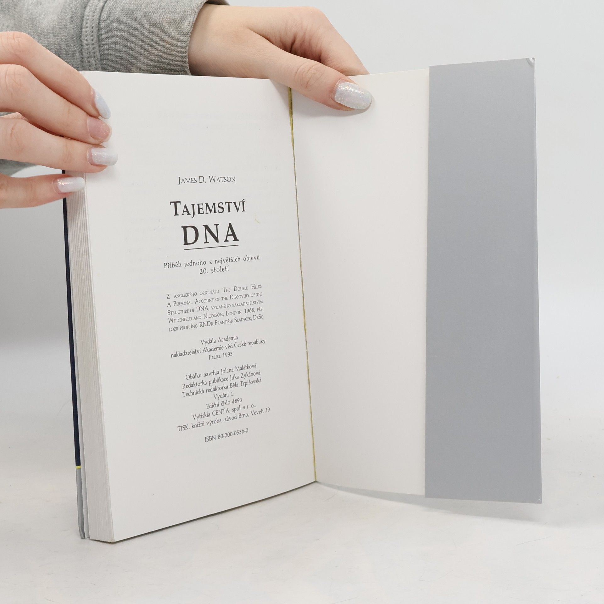 František Sládeček Tajemství DNA: příběh jednoho z největších objevů 20. století