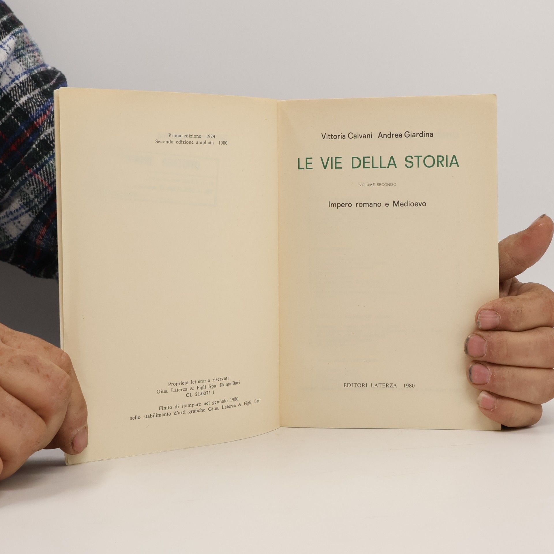 Vittoria Calvani Le vie della storia II