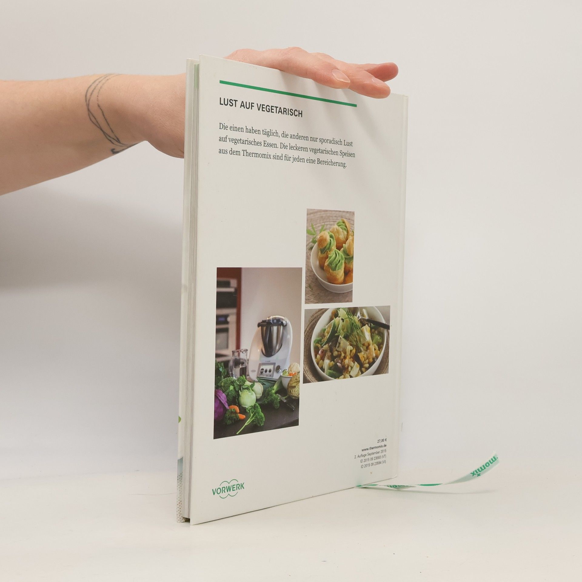 AA.VV. Lust auf vegetarisch mit dem Thermomix TM5