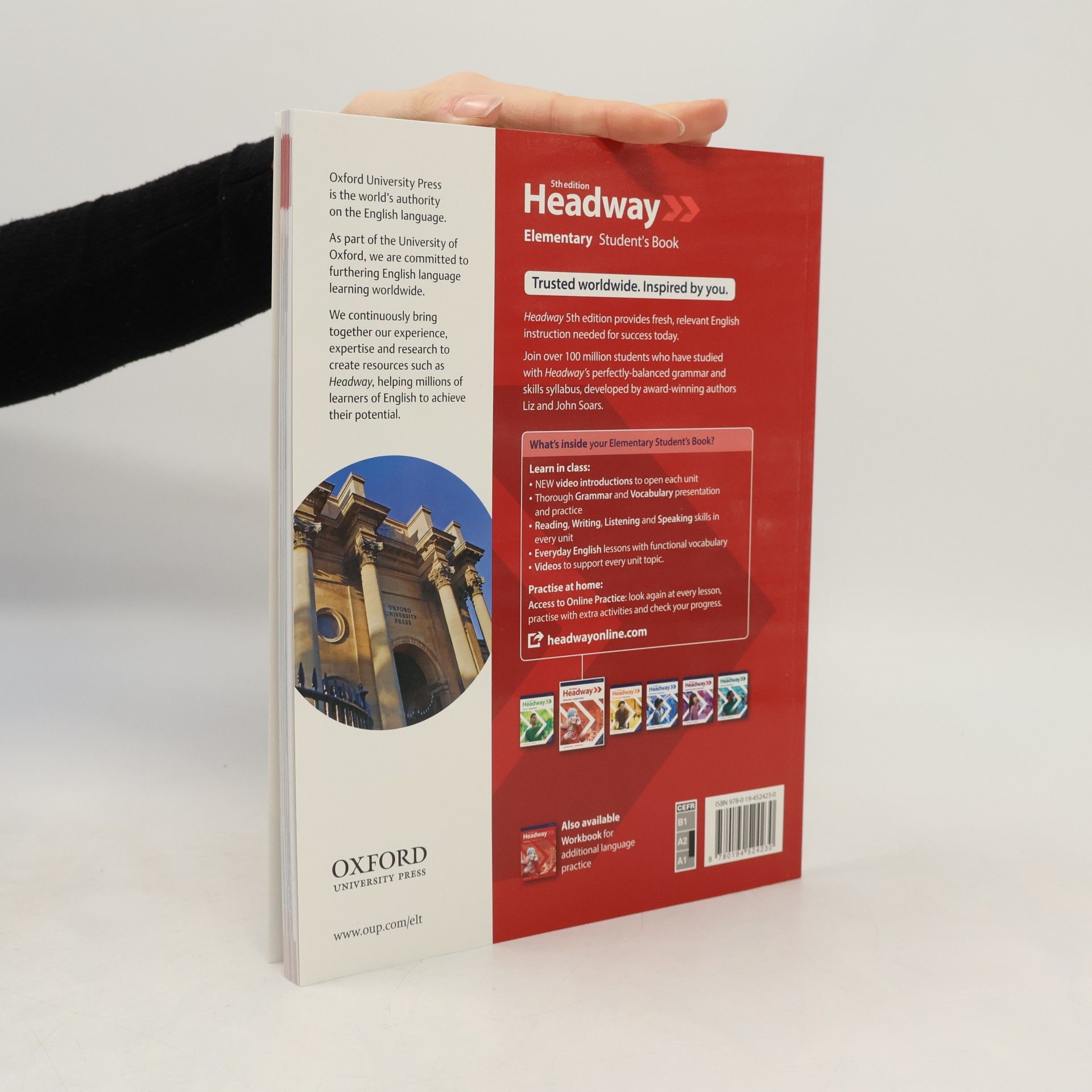 Liz Soars Headway 5th edition. Elementary Student's Book