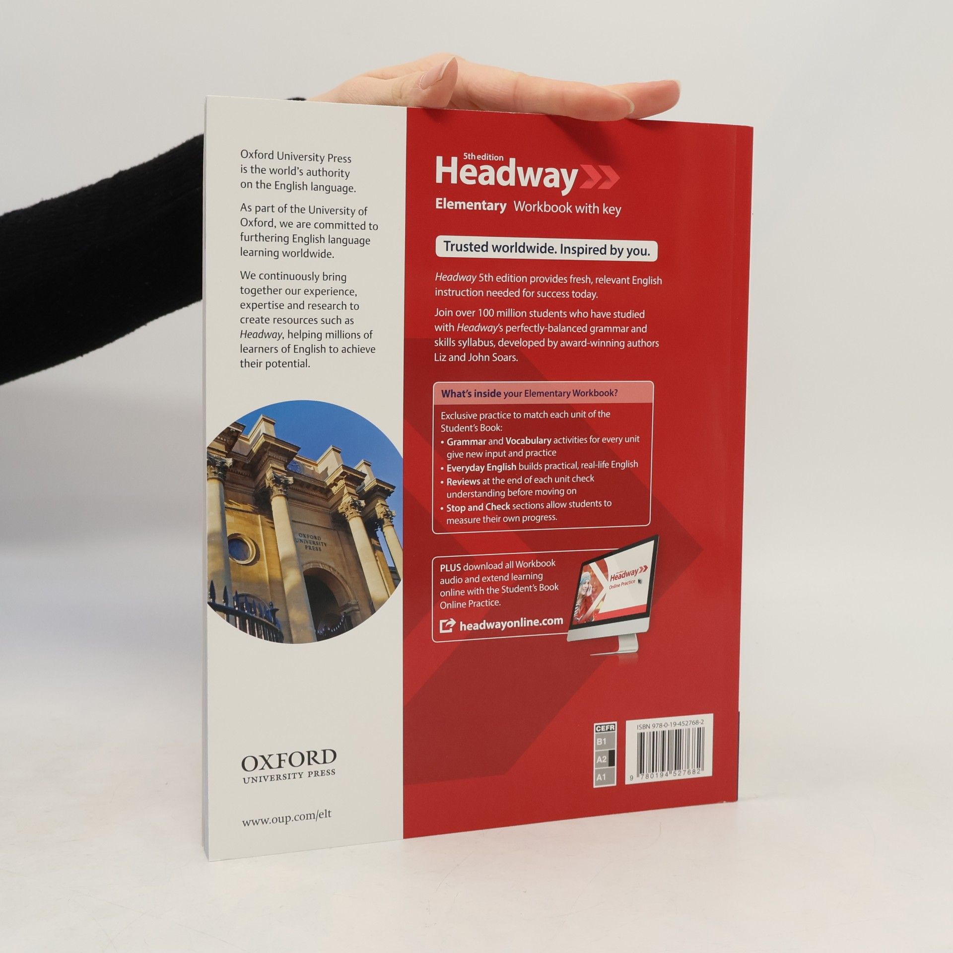 Liz Soars New Headway Fifth edition Elementary:Workbook with answer key