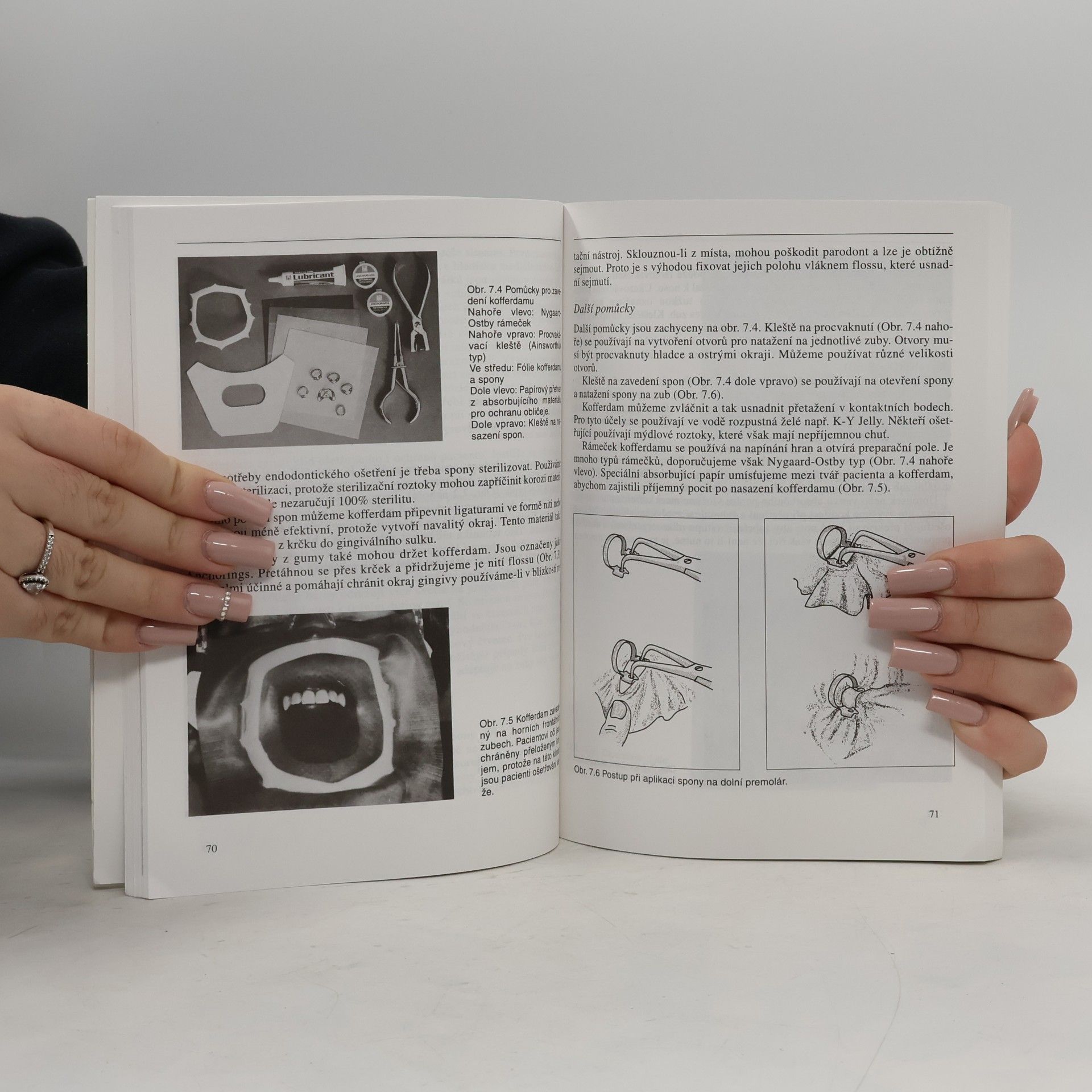 J. M. Mumford Endodoncie, klinické postupy při ošetření