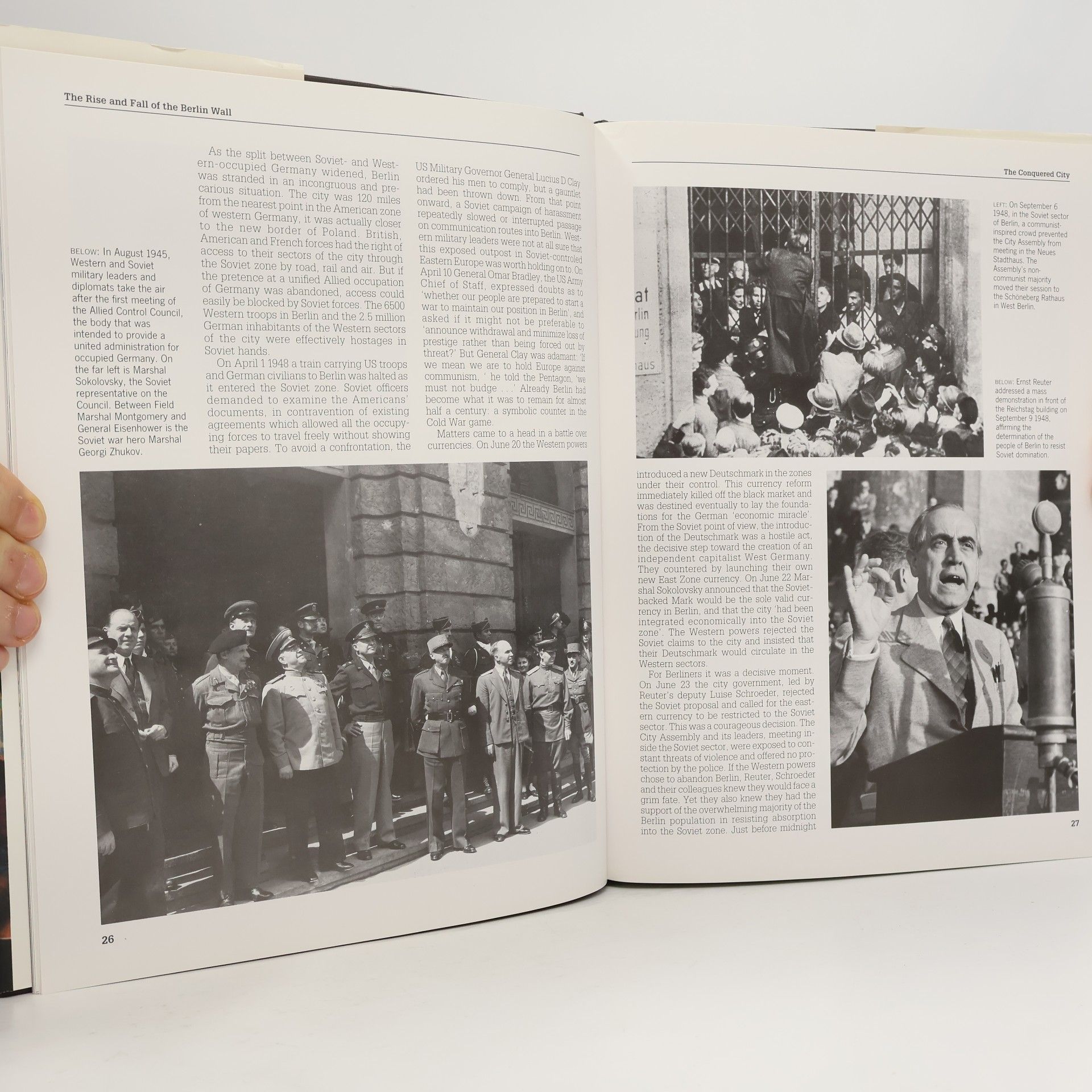 Reg G. Grant The rise and the fall of the Berlin Wall