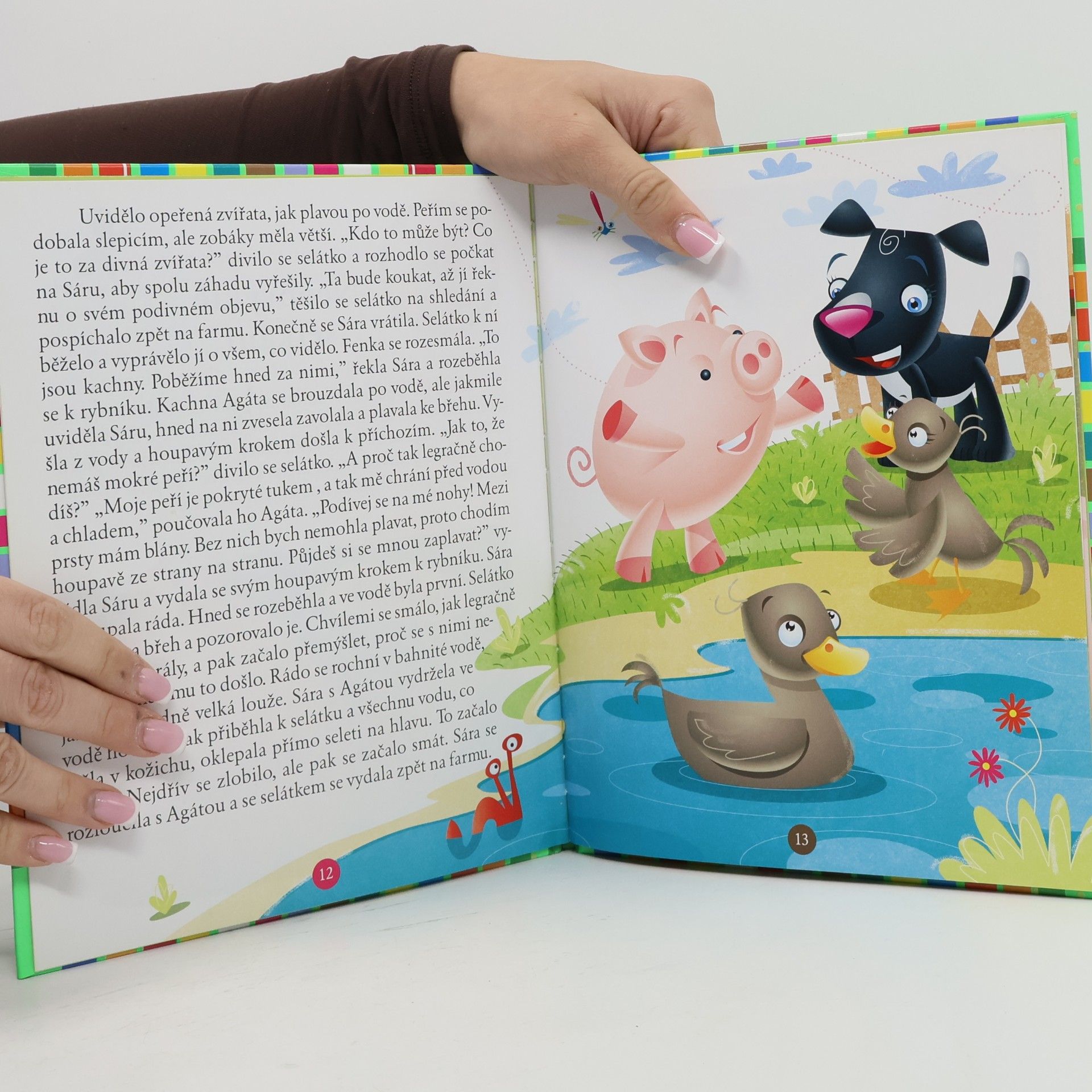 Večeřová Eva Sára na farmě