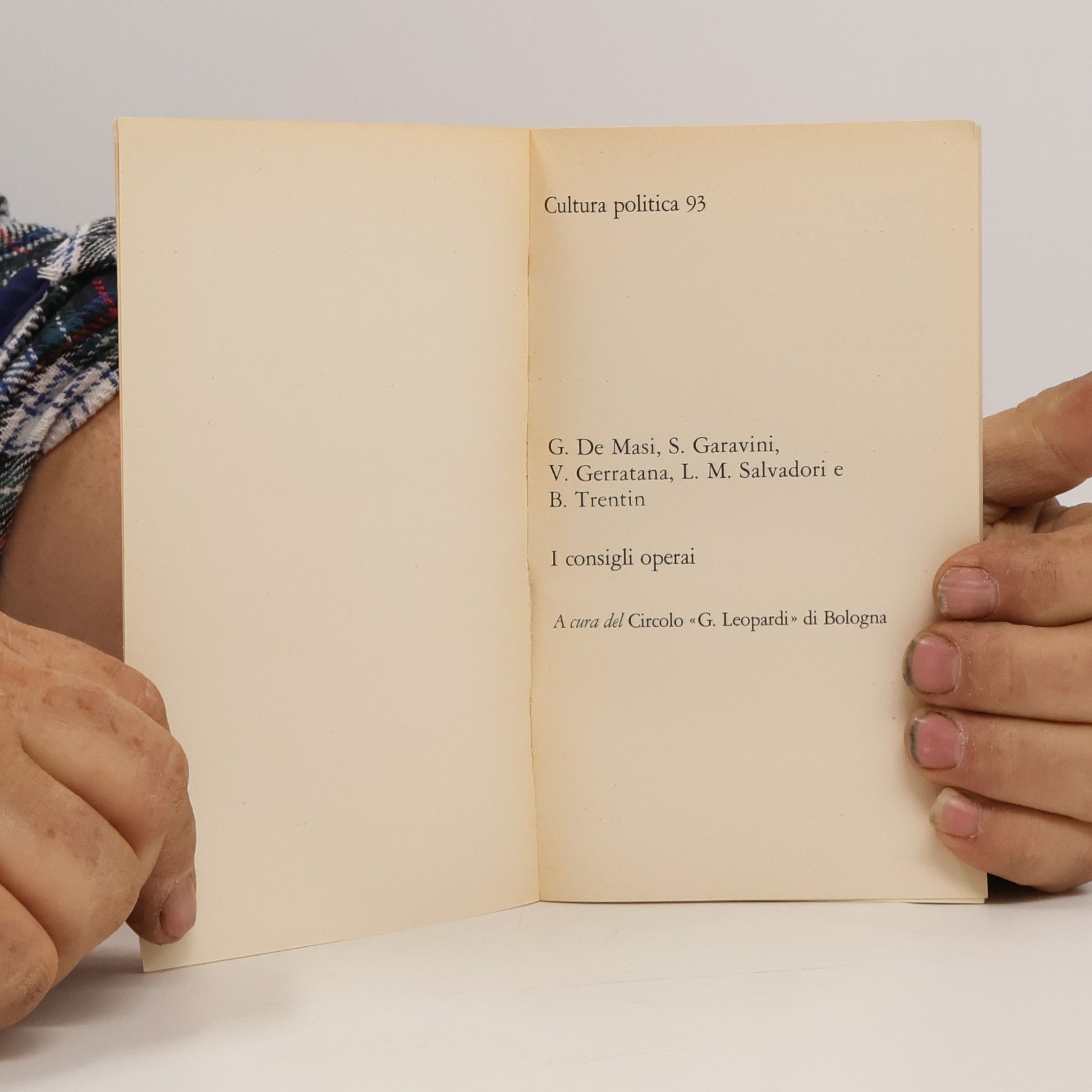 De Masi I consigli operai
