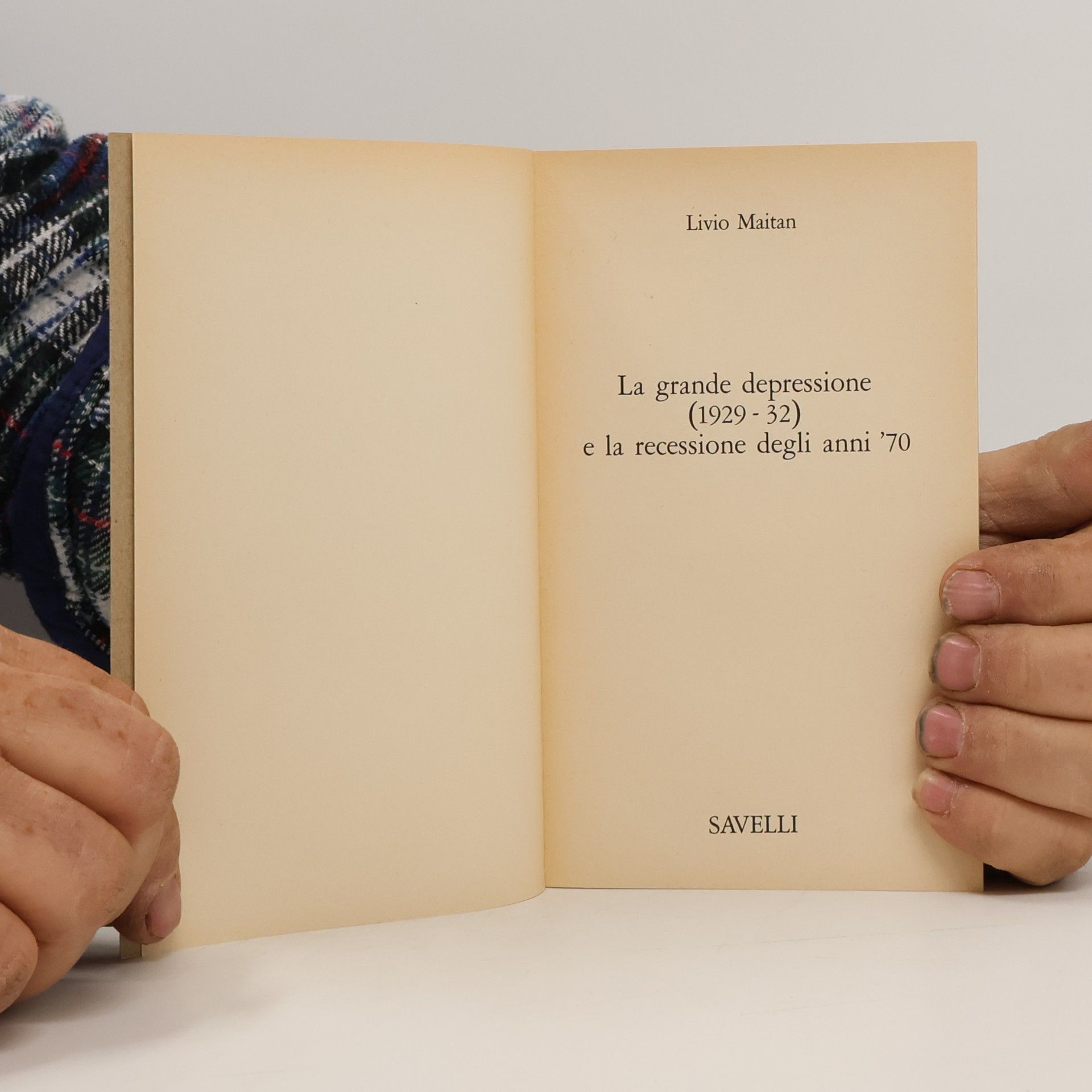 Livio Maitan La grande depressione (1929-1932) e la recessione degli anni '70
