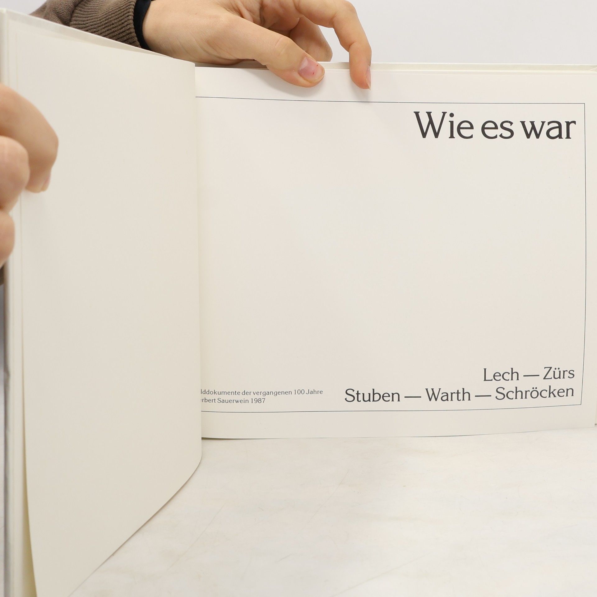 Herbert Sauerwein Wie es war