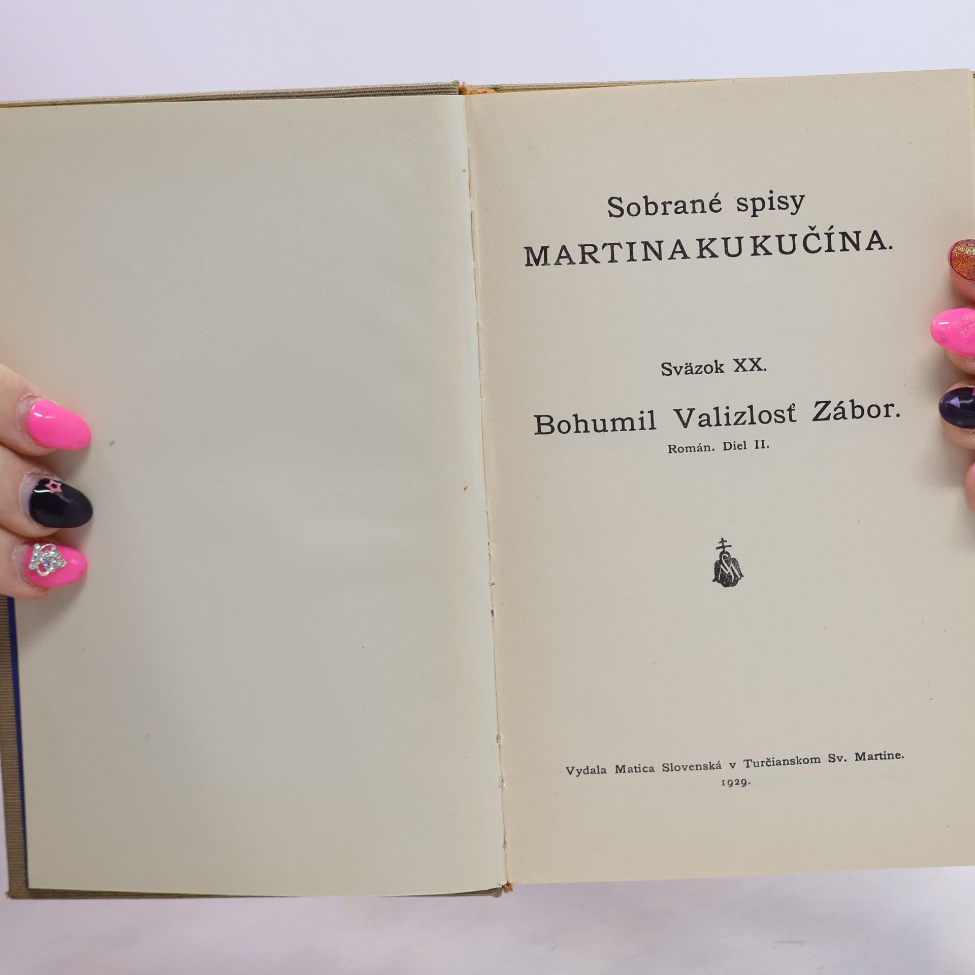 Martin Kukučín Sobrané spisy Martina Kukučína 20.