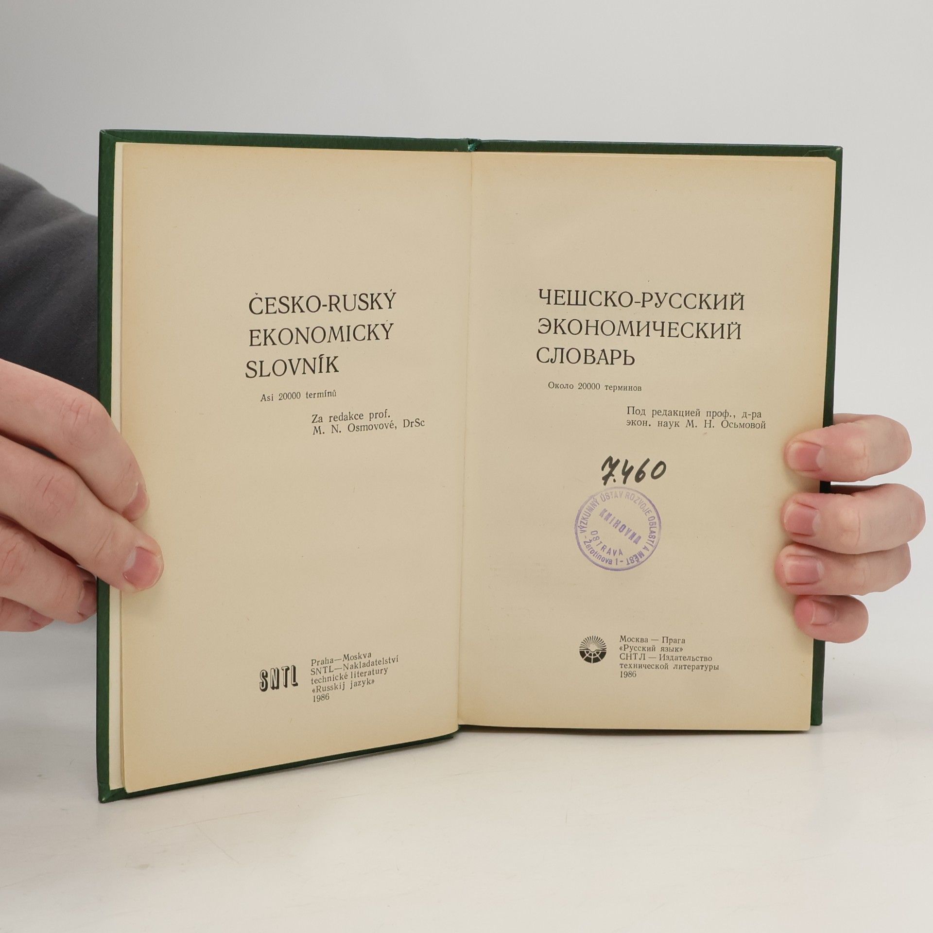 Antonín Radvanský Česko-ruský ekonomický slovník