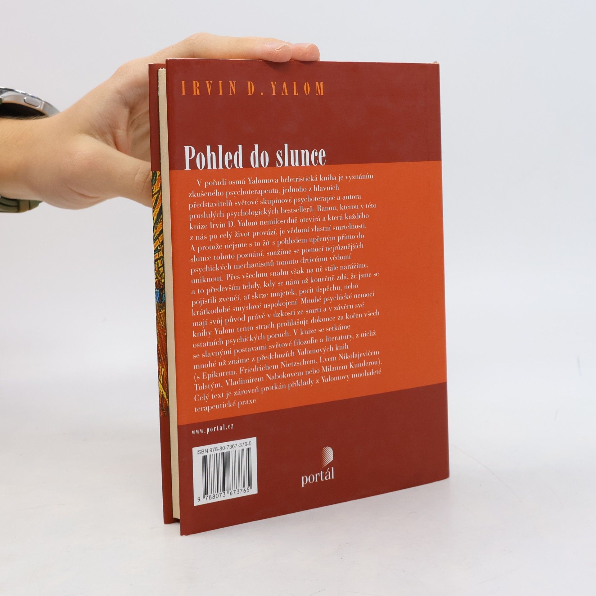 Irvin Yalom Pohled do slunce