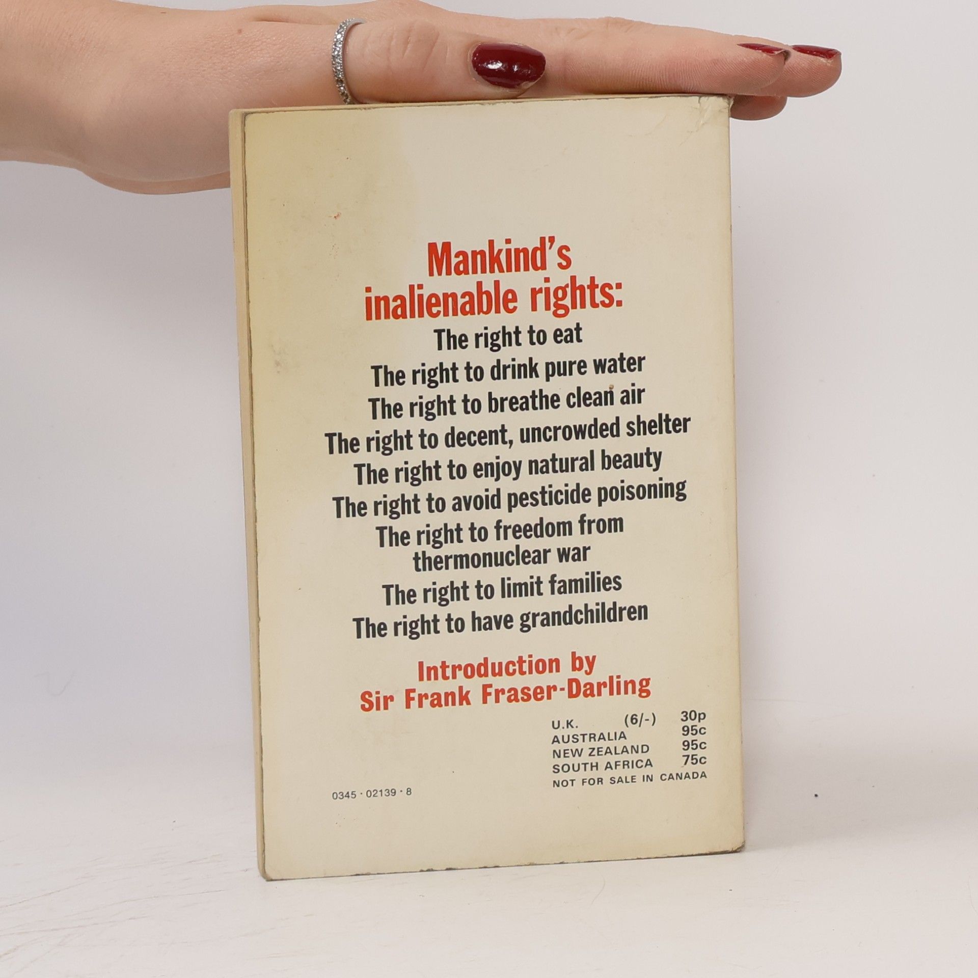 Dr. Paul R. Ehrlich The Population Bomb