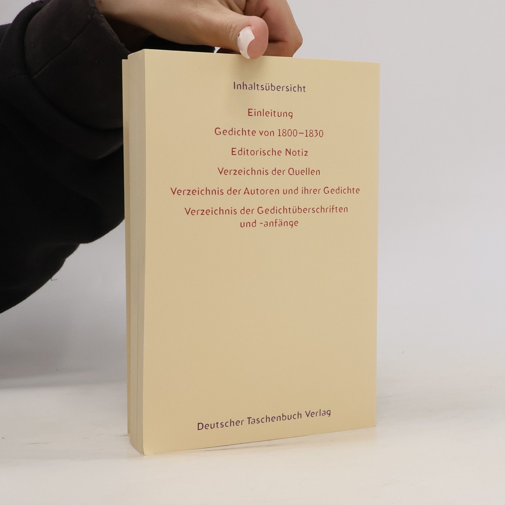 Auteurscollectief Deutsche Lyrik 1-10