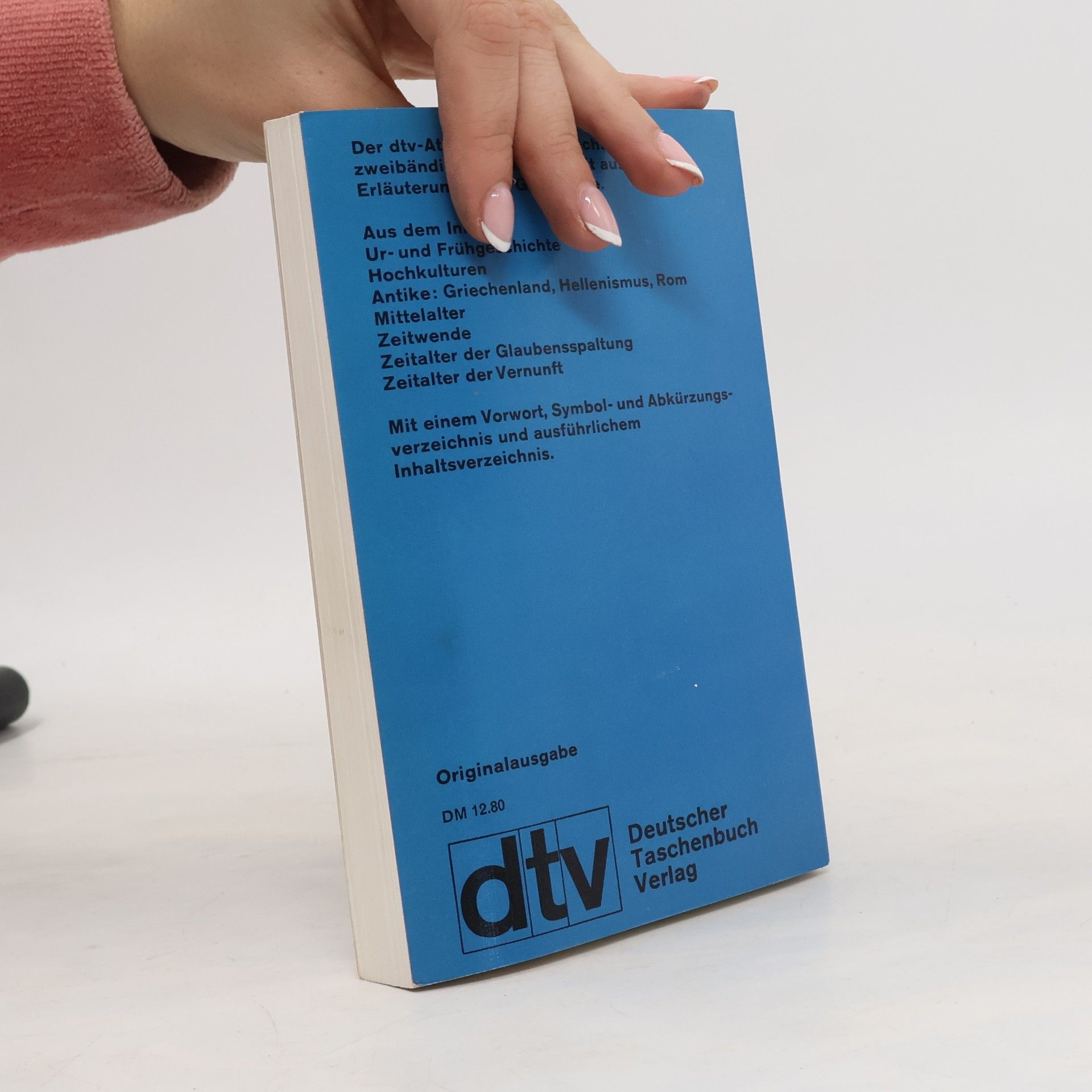 Autores varios dtv-Atlas zur Weltgeschichte 1