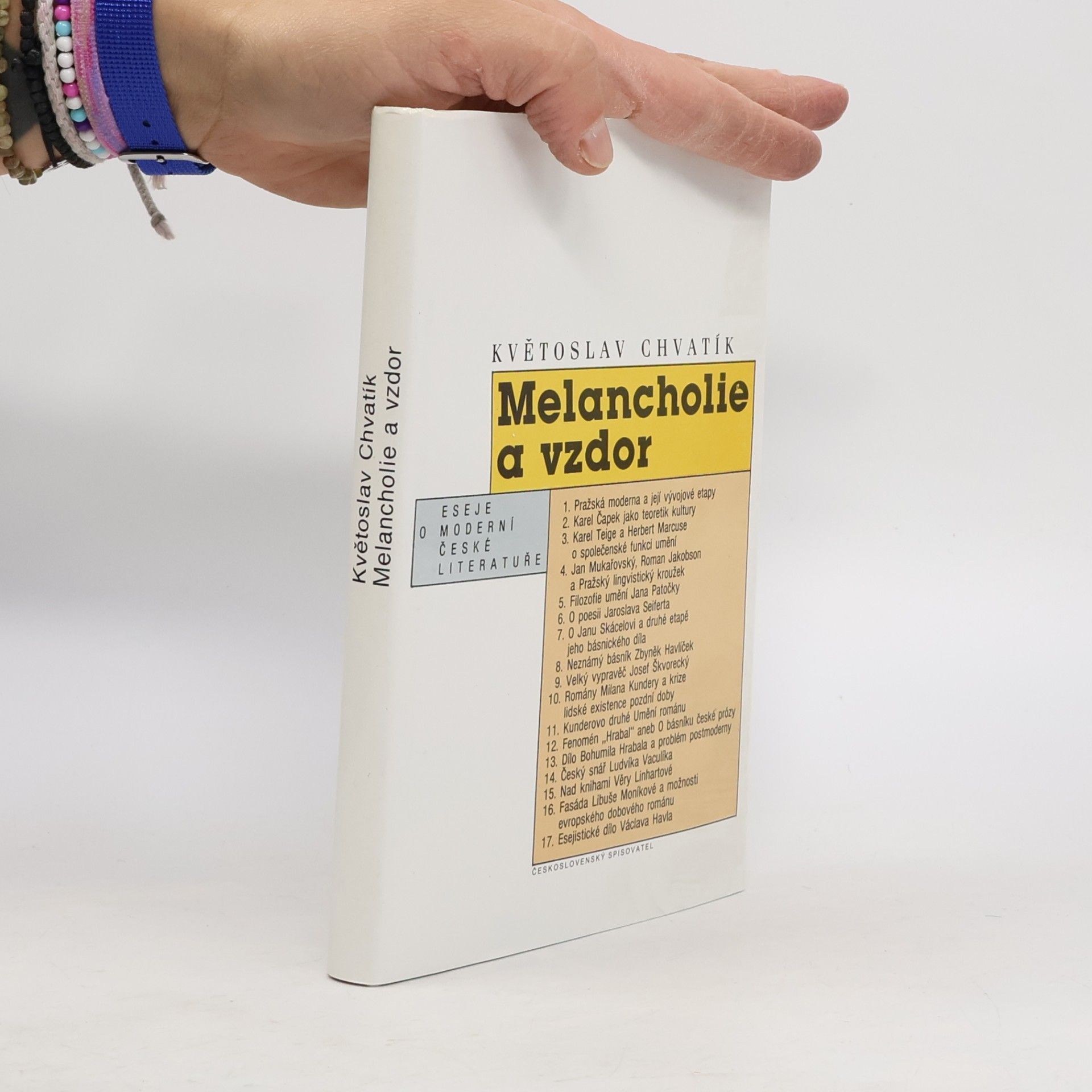 Melancholie a vzdor: Eseje o moderní české literatuře