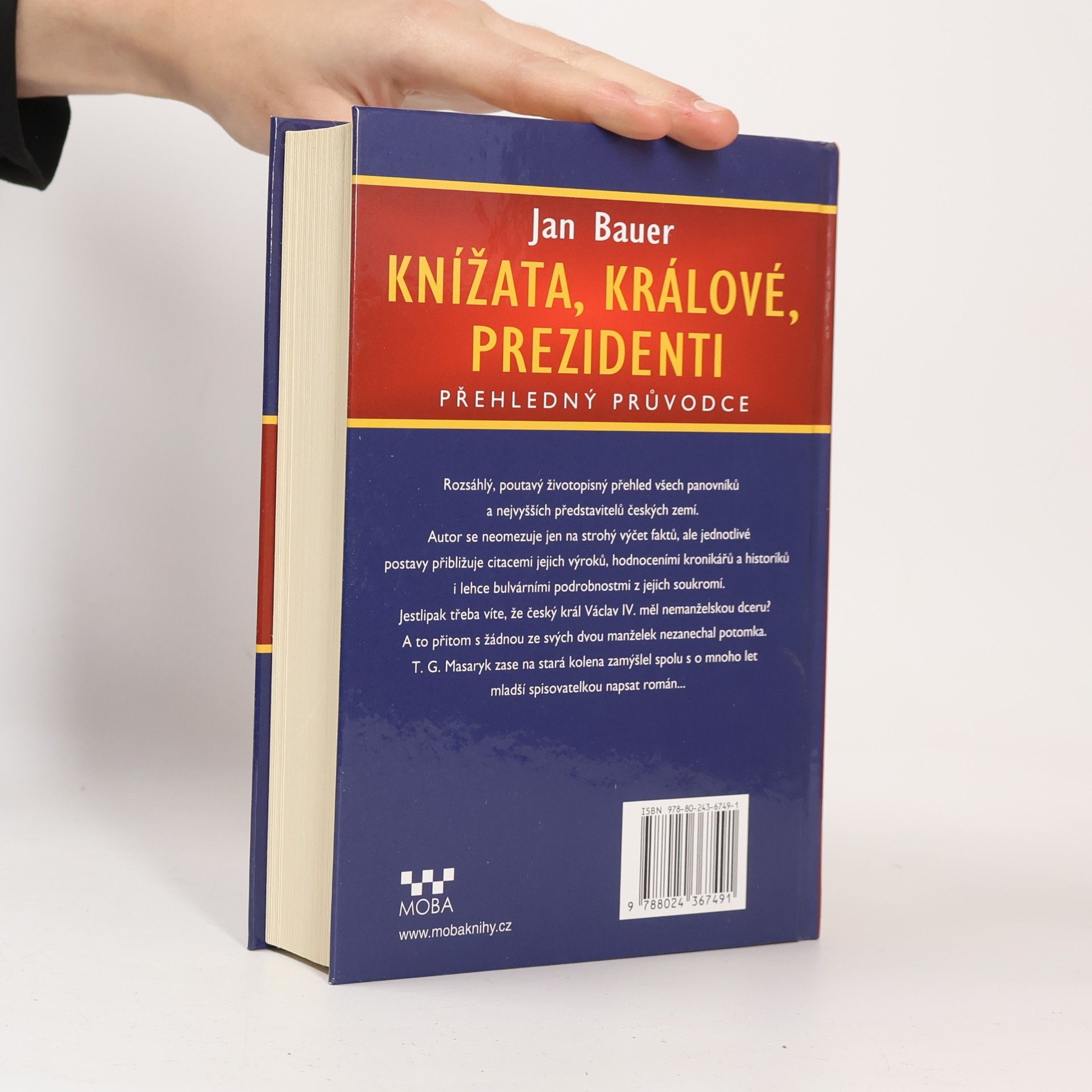 Jan Bauer Knížata, králové, prezidenti : přehledný průvodce