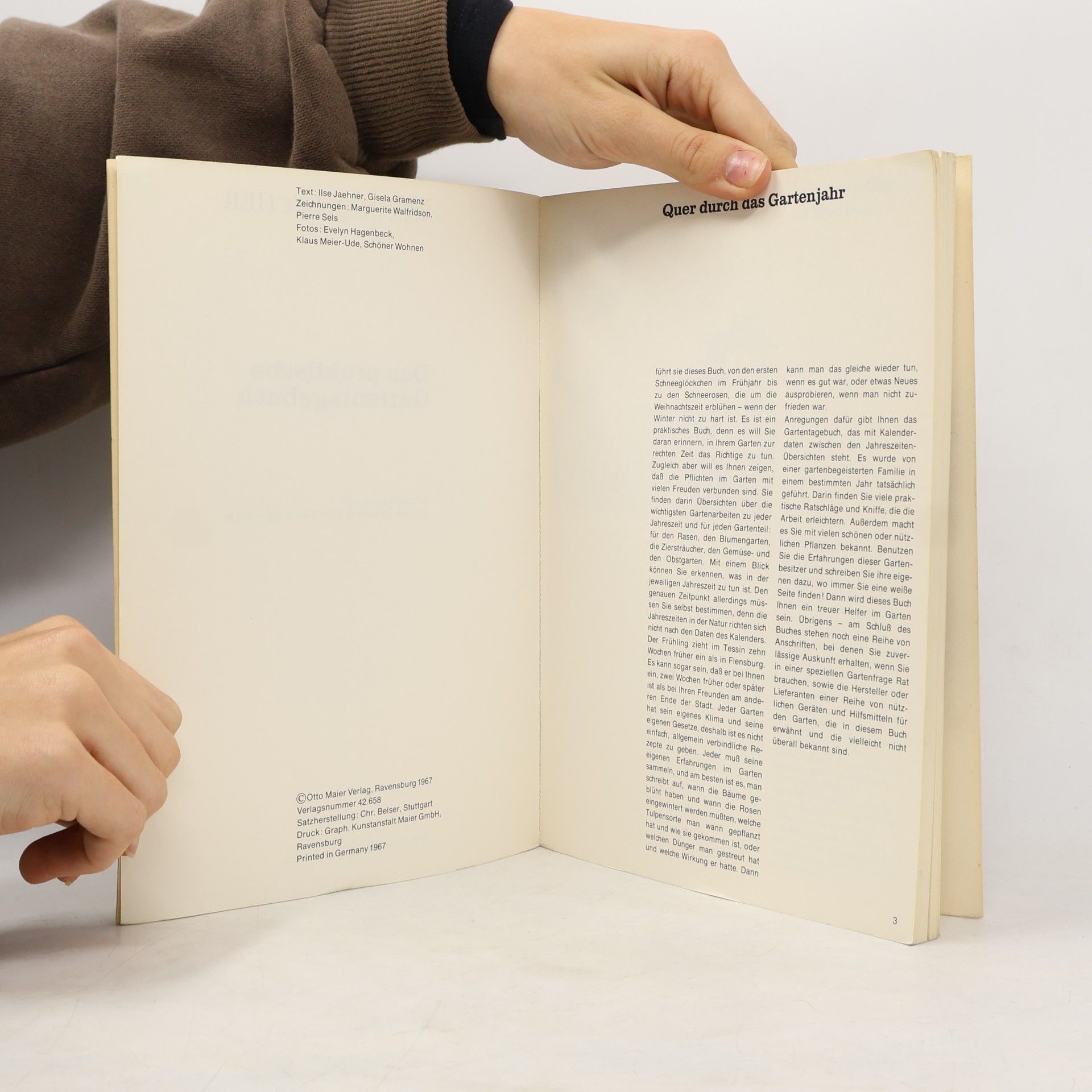 Ilse Jaehner Das praktische Gartentagebuch
