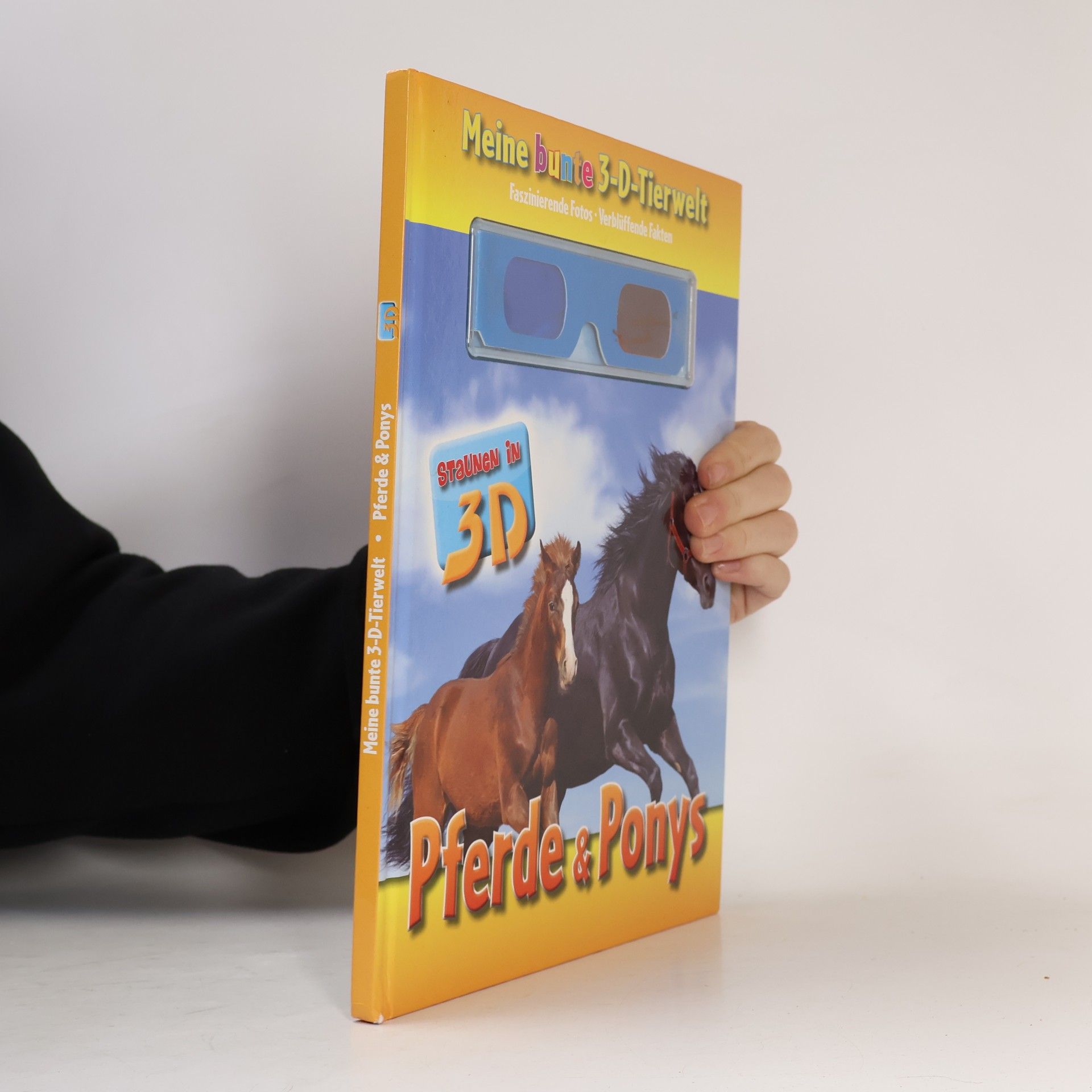 Pferde und Ponys. Meine bunte 3D Tierwelt