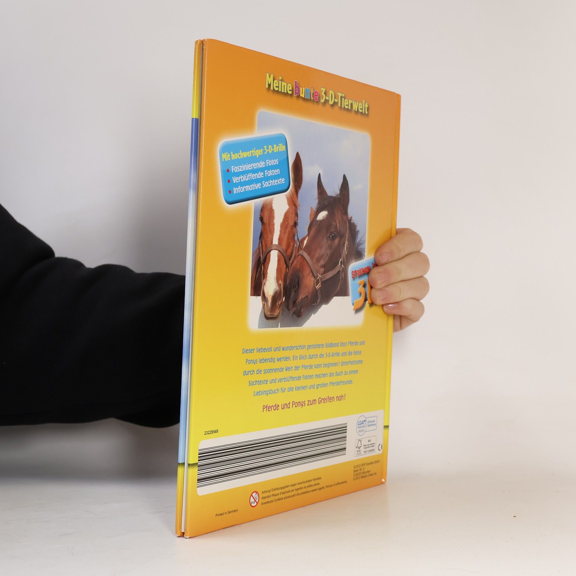 Bärbel Oftring Pferde und Ponys. Meine bunte 3D Tierwelt