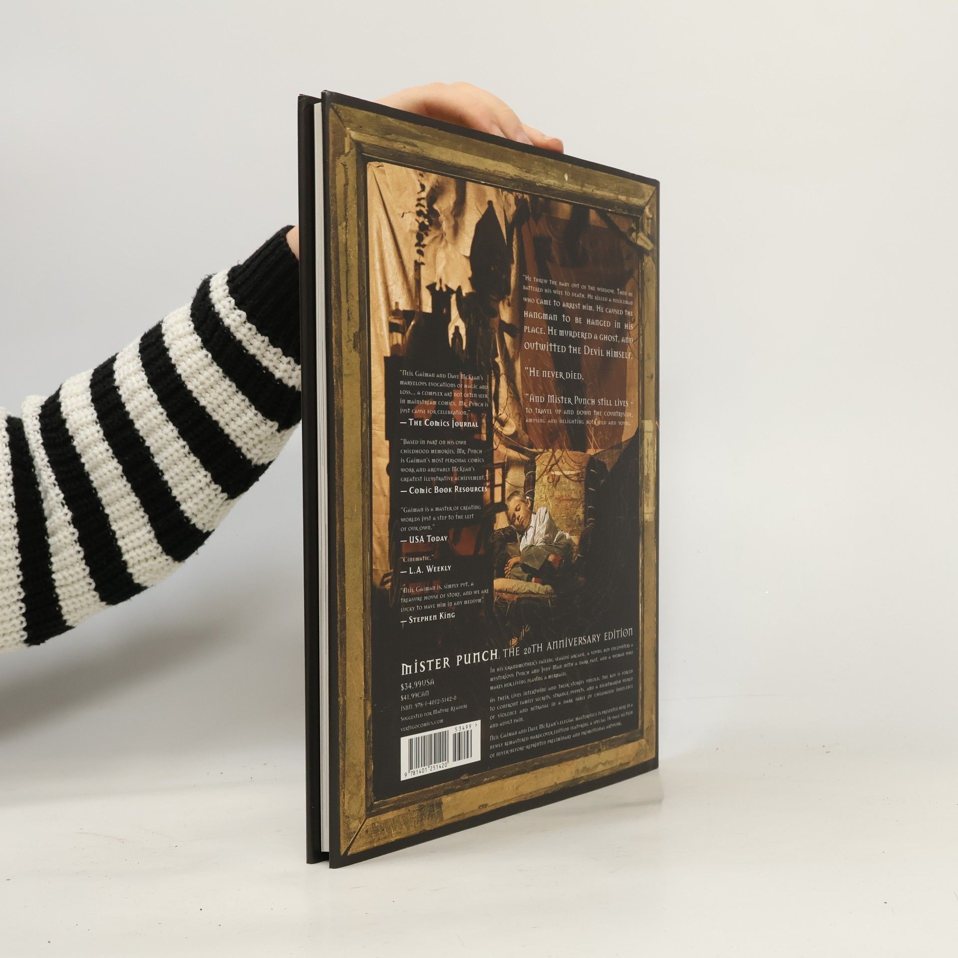 Neil Gaiman Mr. Punch. 20th Anniversary Edition