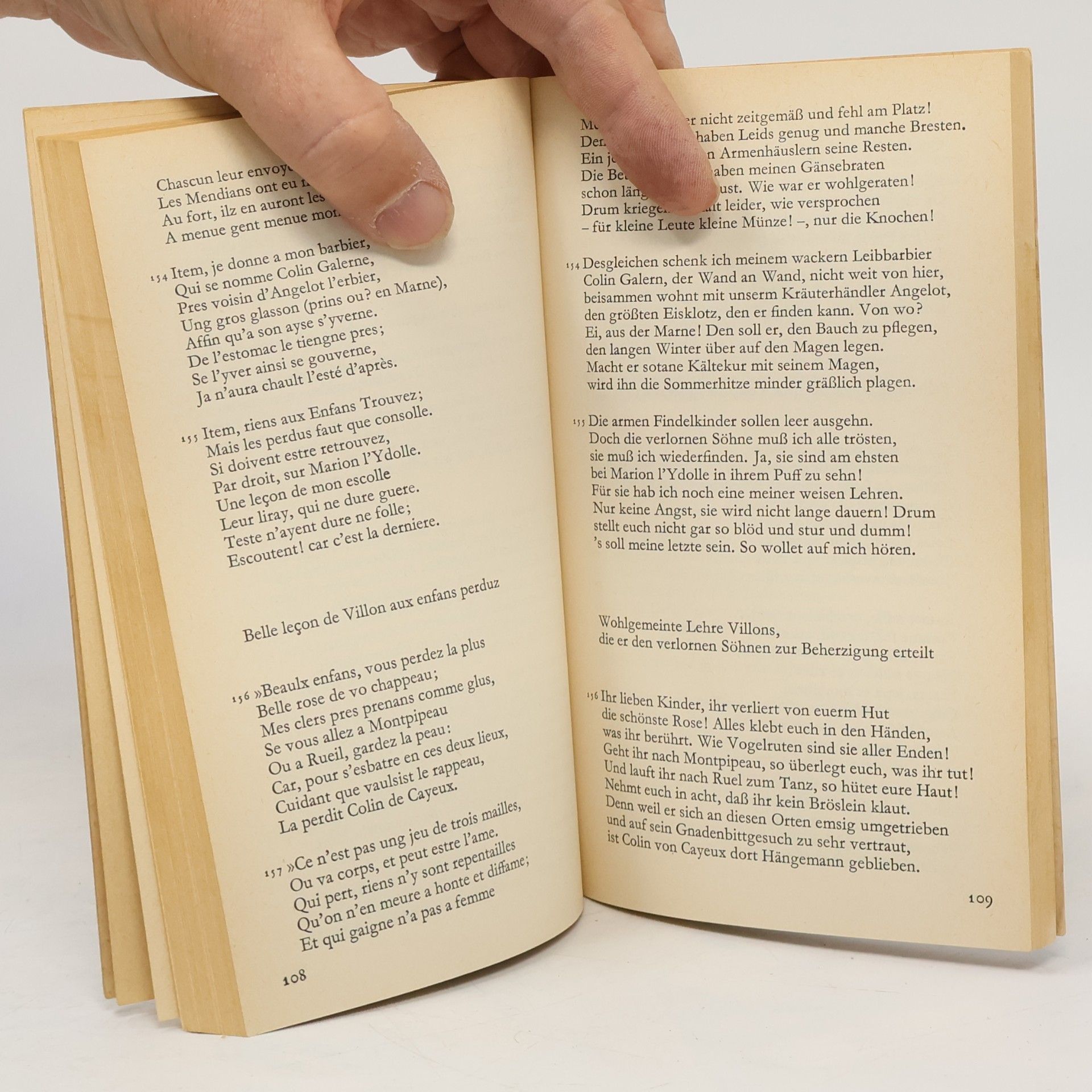 François Villon Das Große Testament