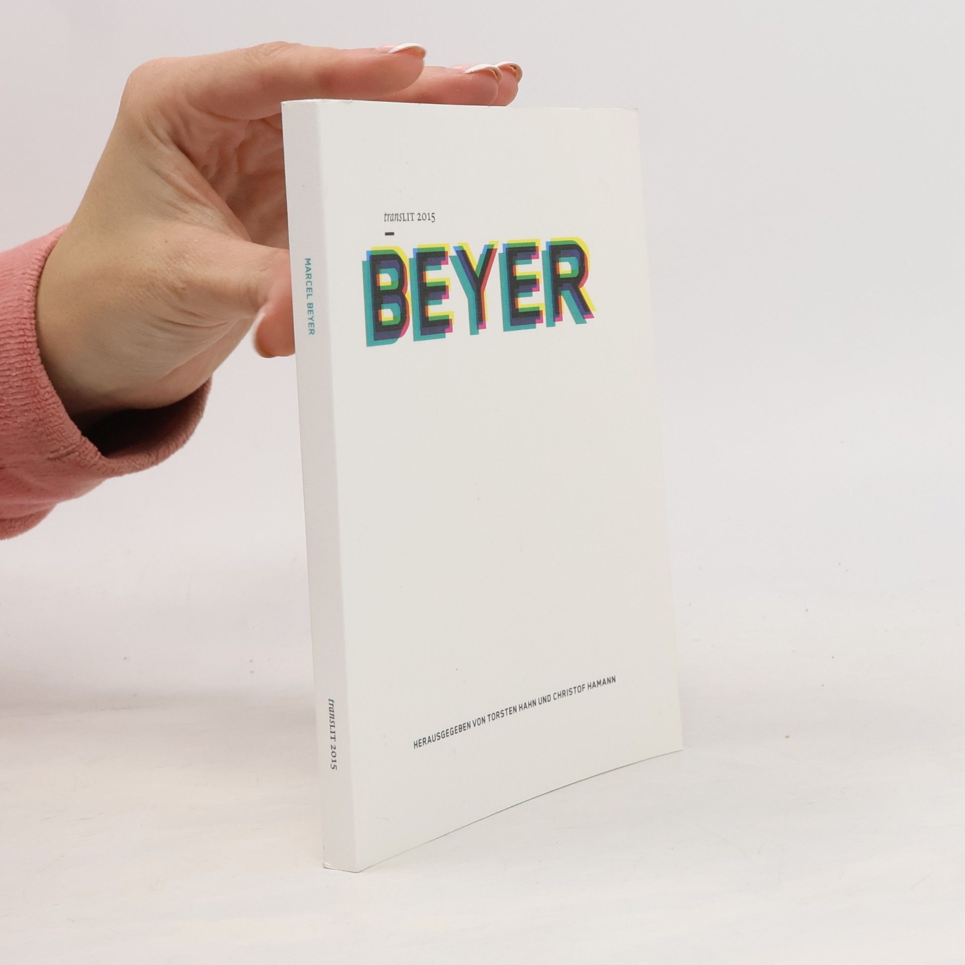Marcel Beyer BEYER. Translit 2015