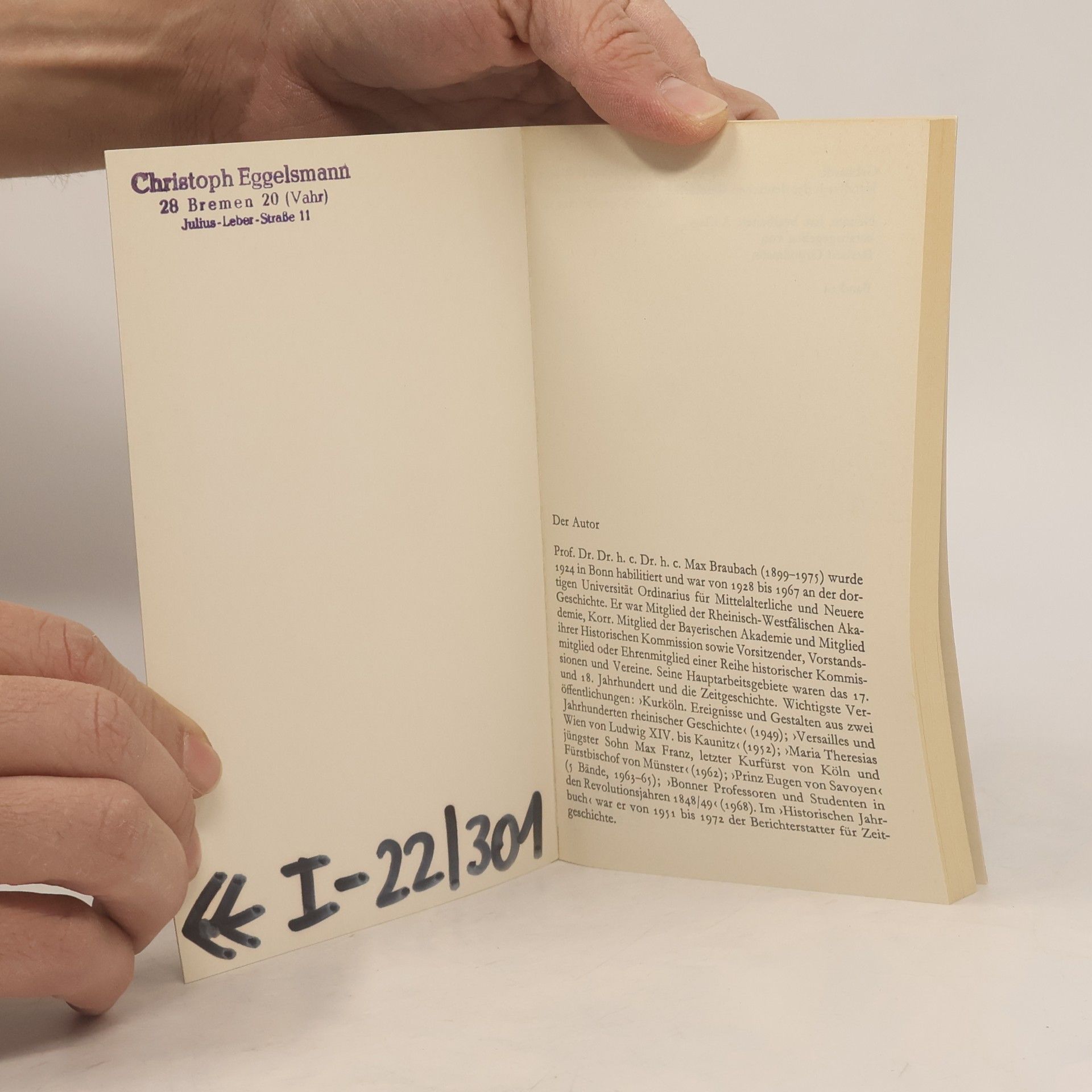 Max Braubach Handbuch der deutschen Geschichte Band 14