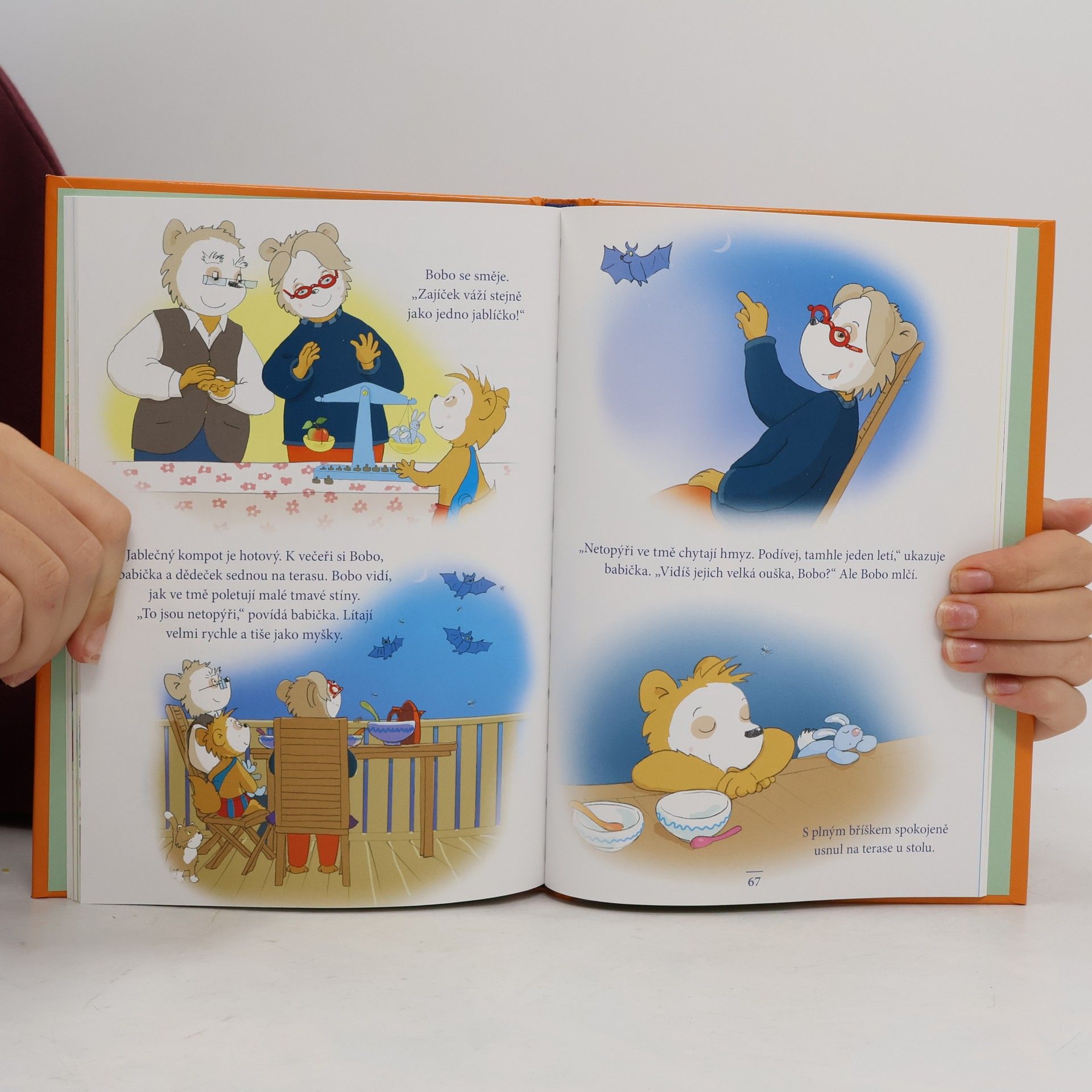 Marcus Osterwalder Bobo Sedmispáček u babičky a dědečka