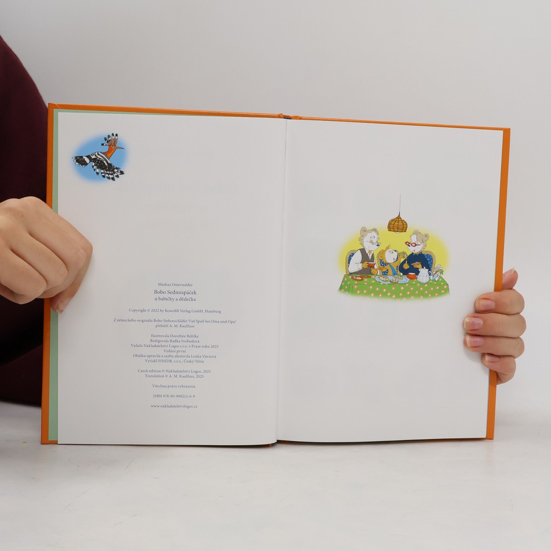 Marcus Osterwalder Bobo Sedmispáček u babičky a dědečka