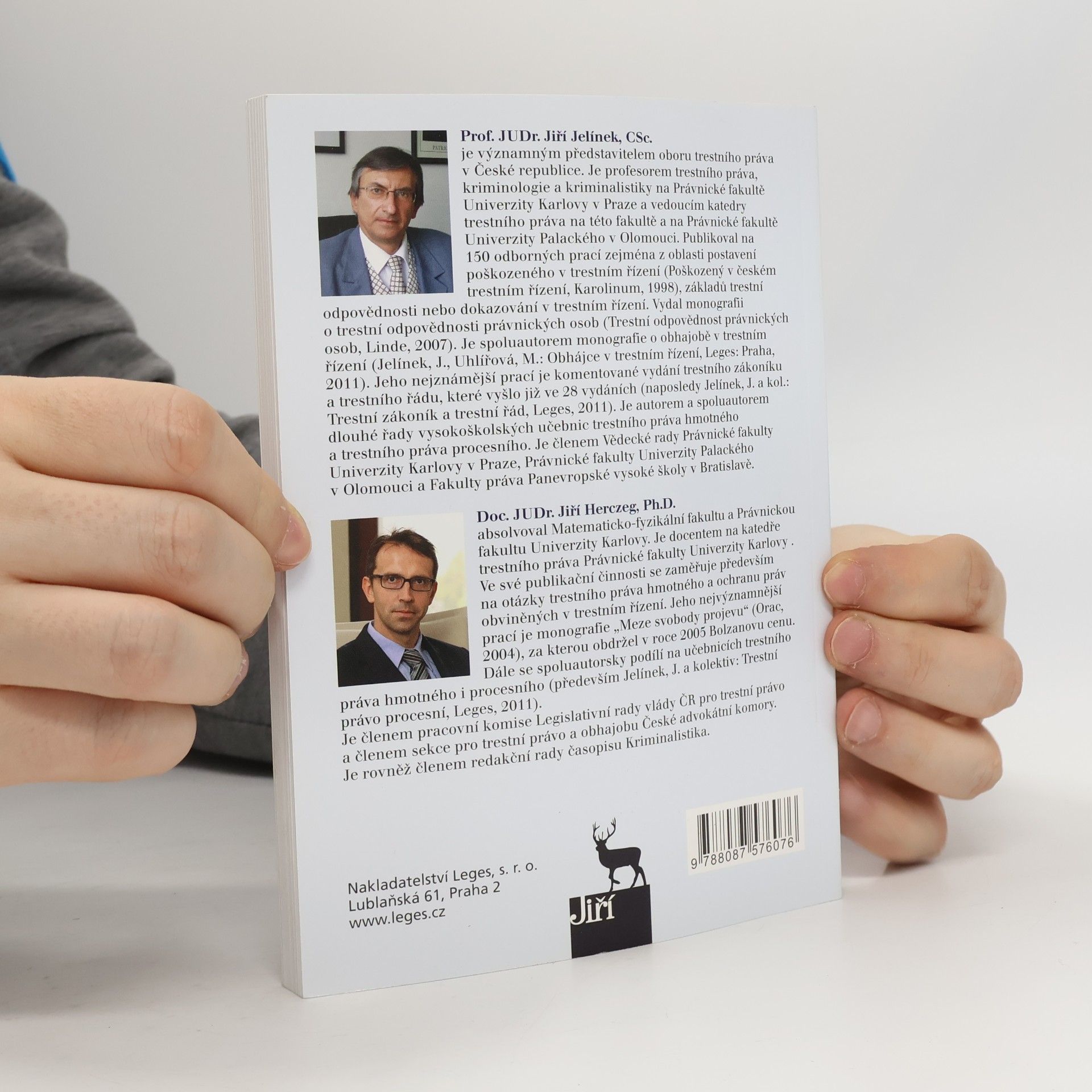 Jiří Jelínek Zákon o trestní odpovědnosti právnických osob