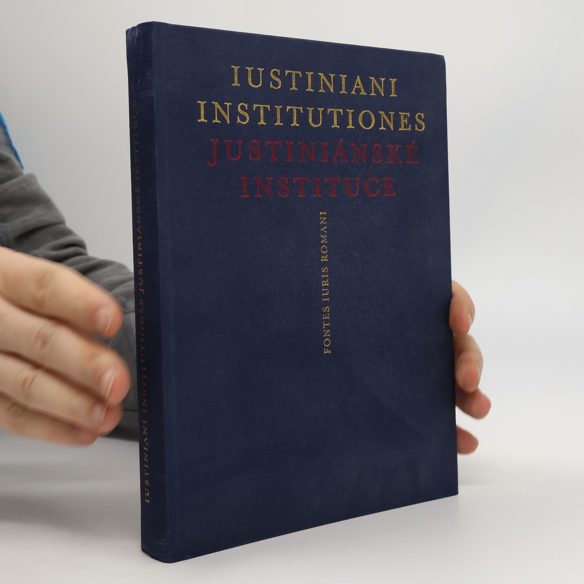 Justiniánské Instituce. Iustiniani Institutiones
