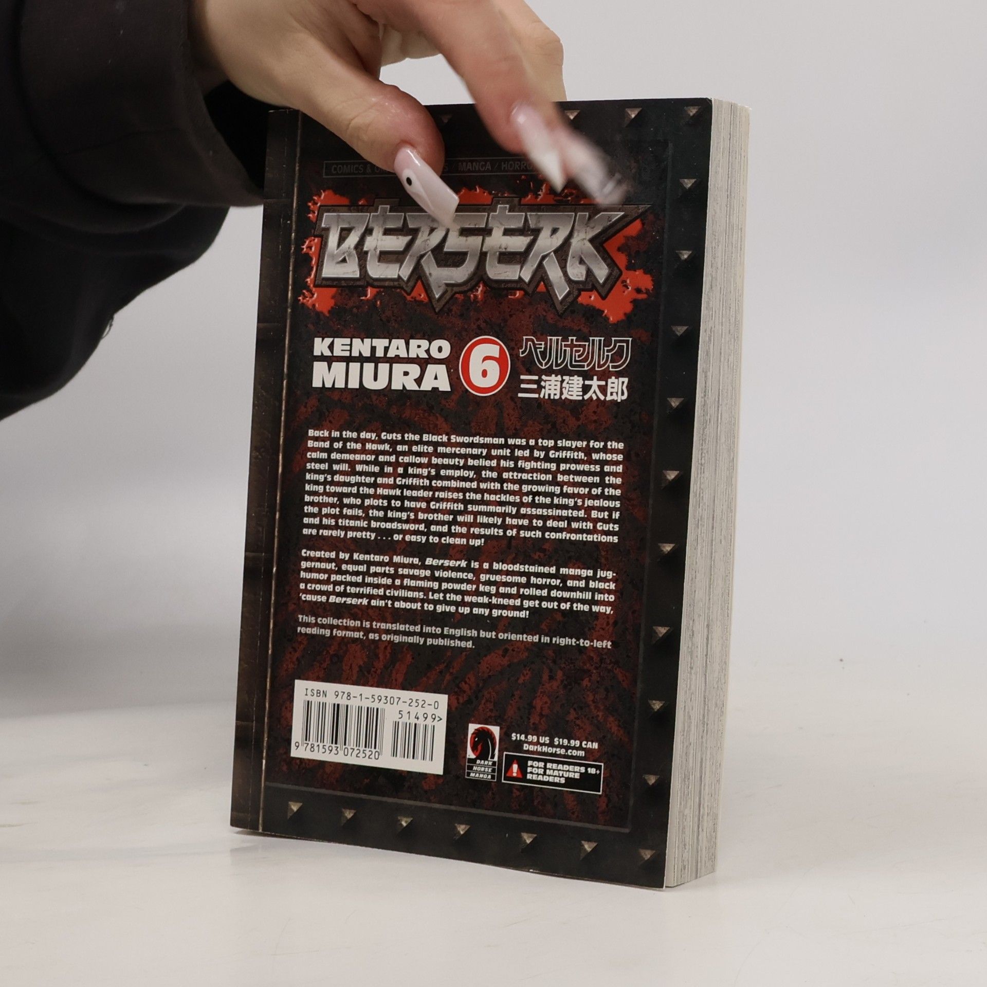 Kentaro Miura Berserk 6
