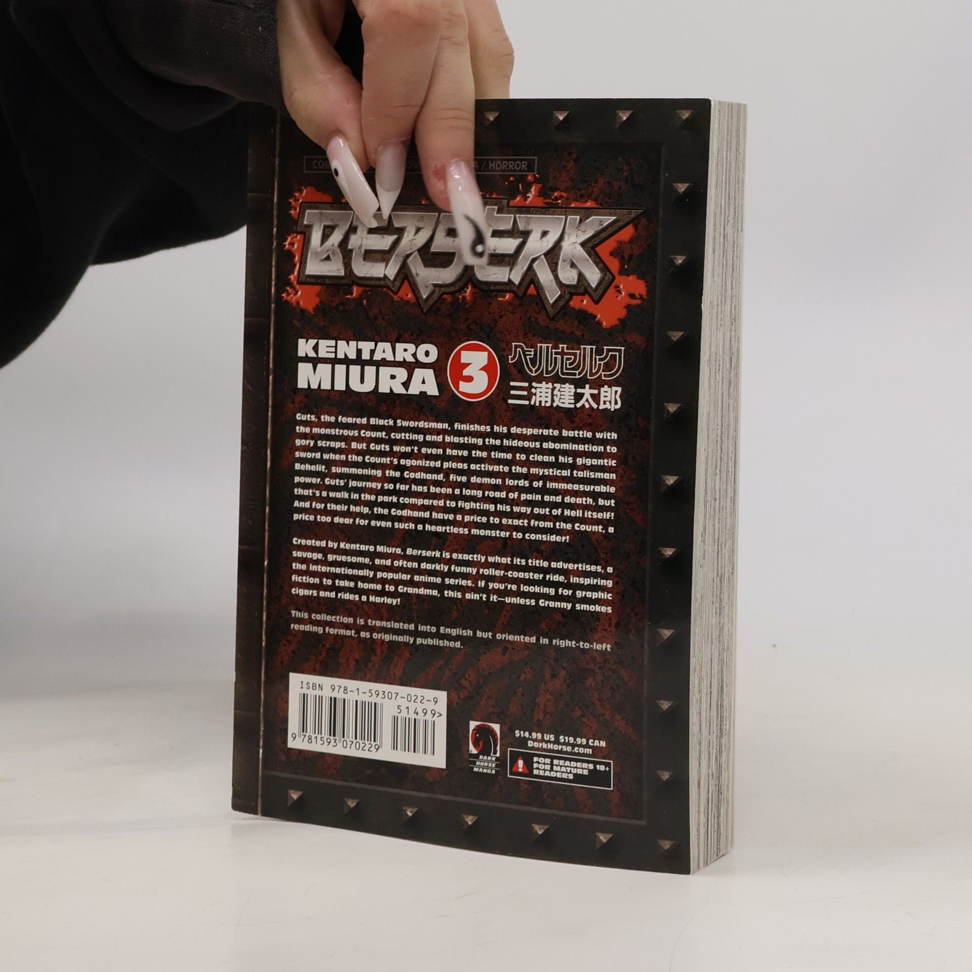 Kentaro Miura Berserk 3