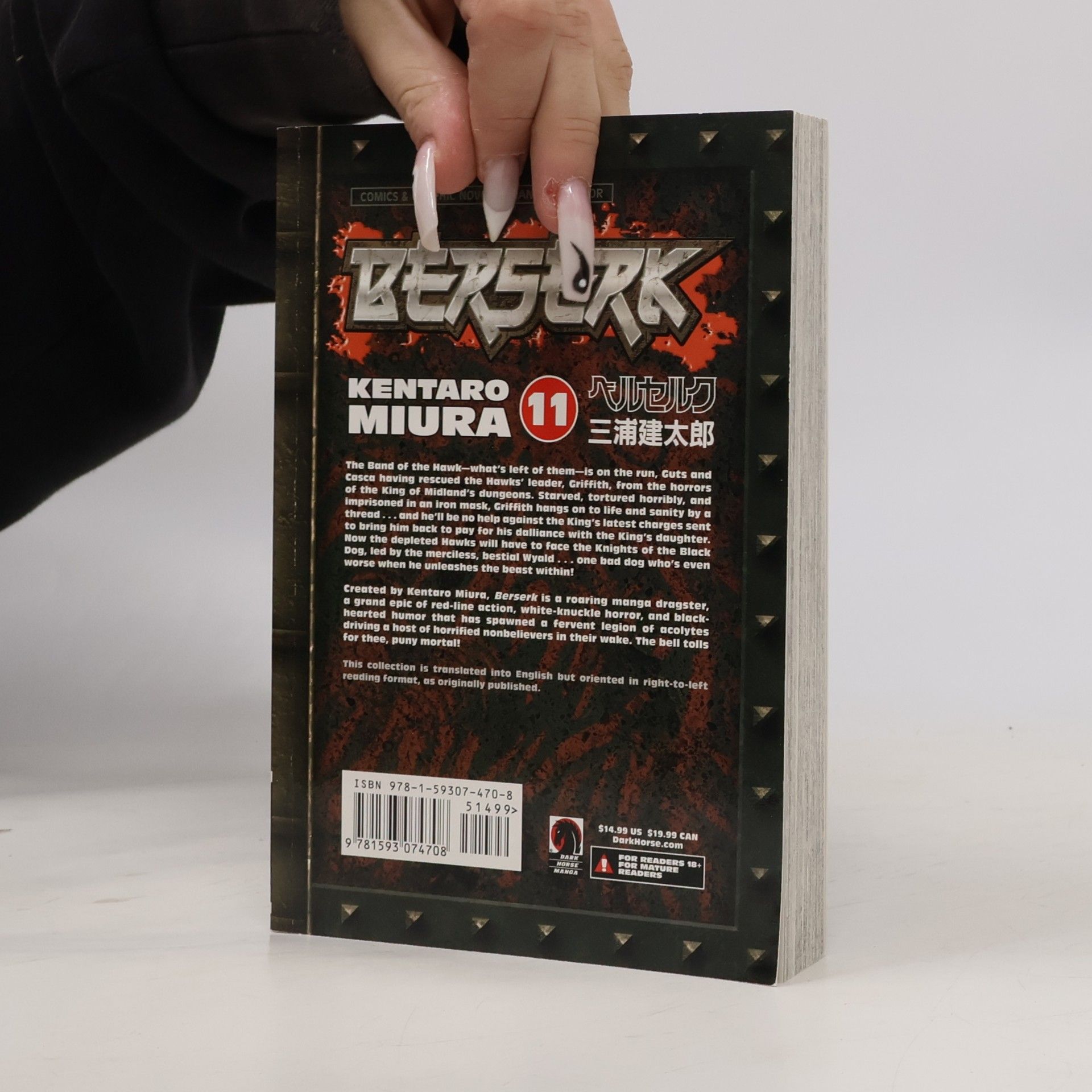 Kentaro Miura Berserk Volume 11