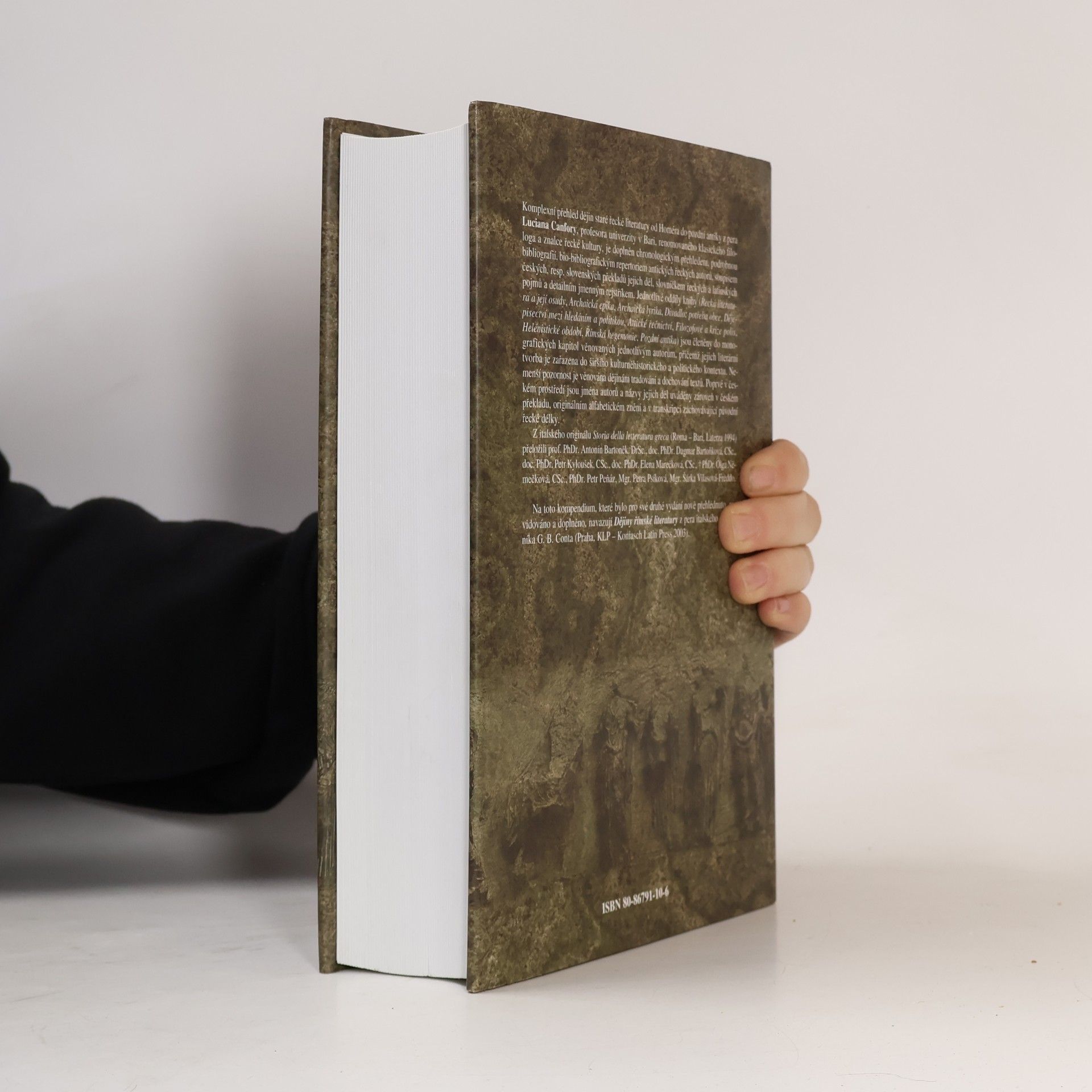 Luciano Canfora Dějiny řecké literatury
