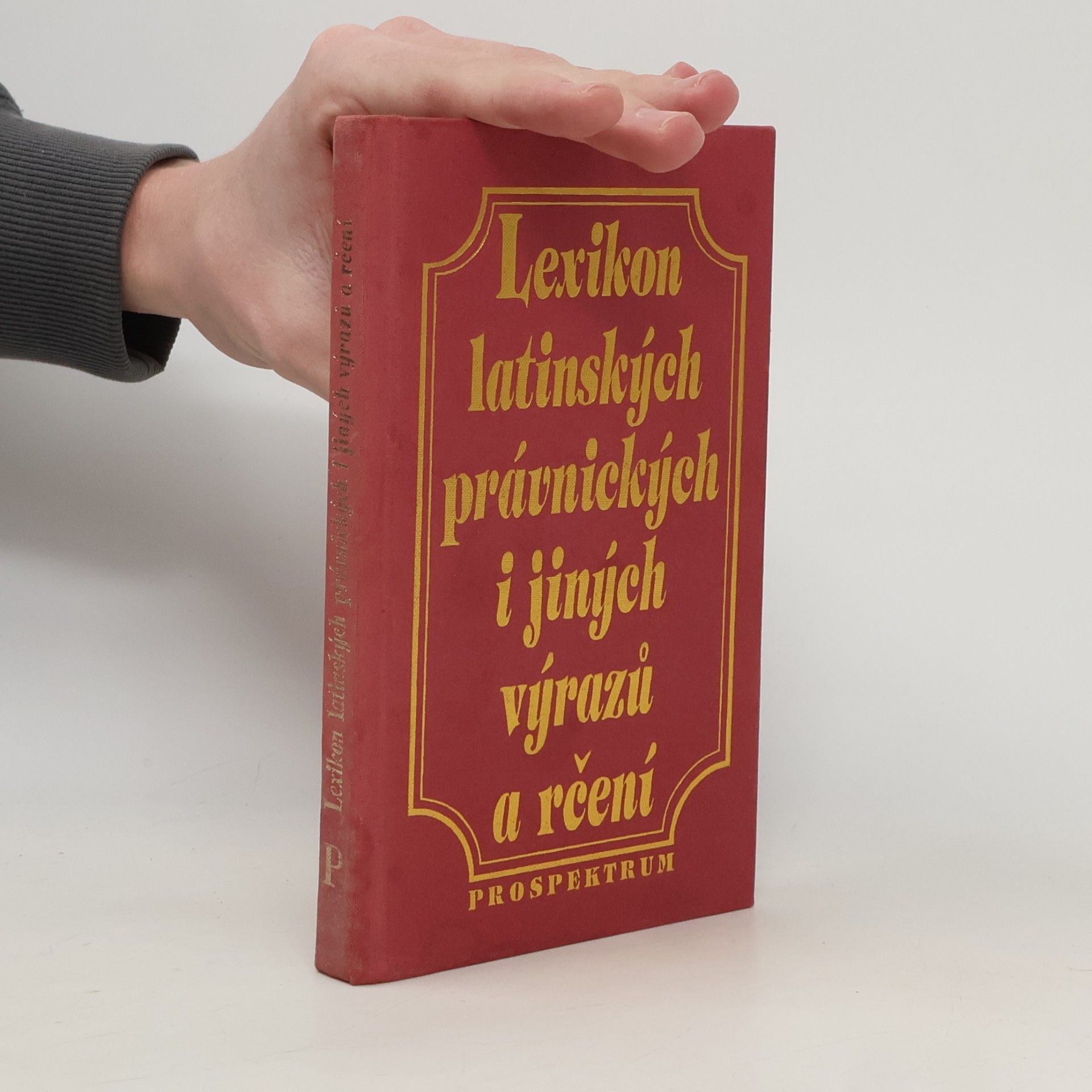 Lexikon latinských právnických i jiných výrazů a rčení