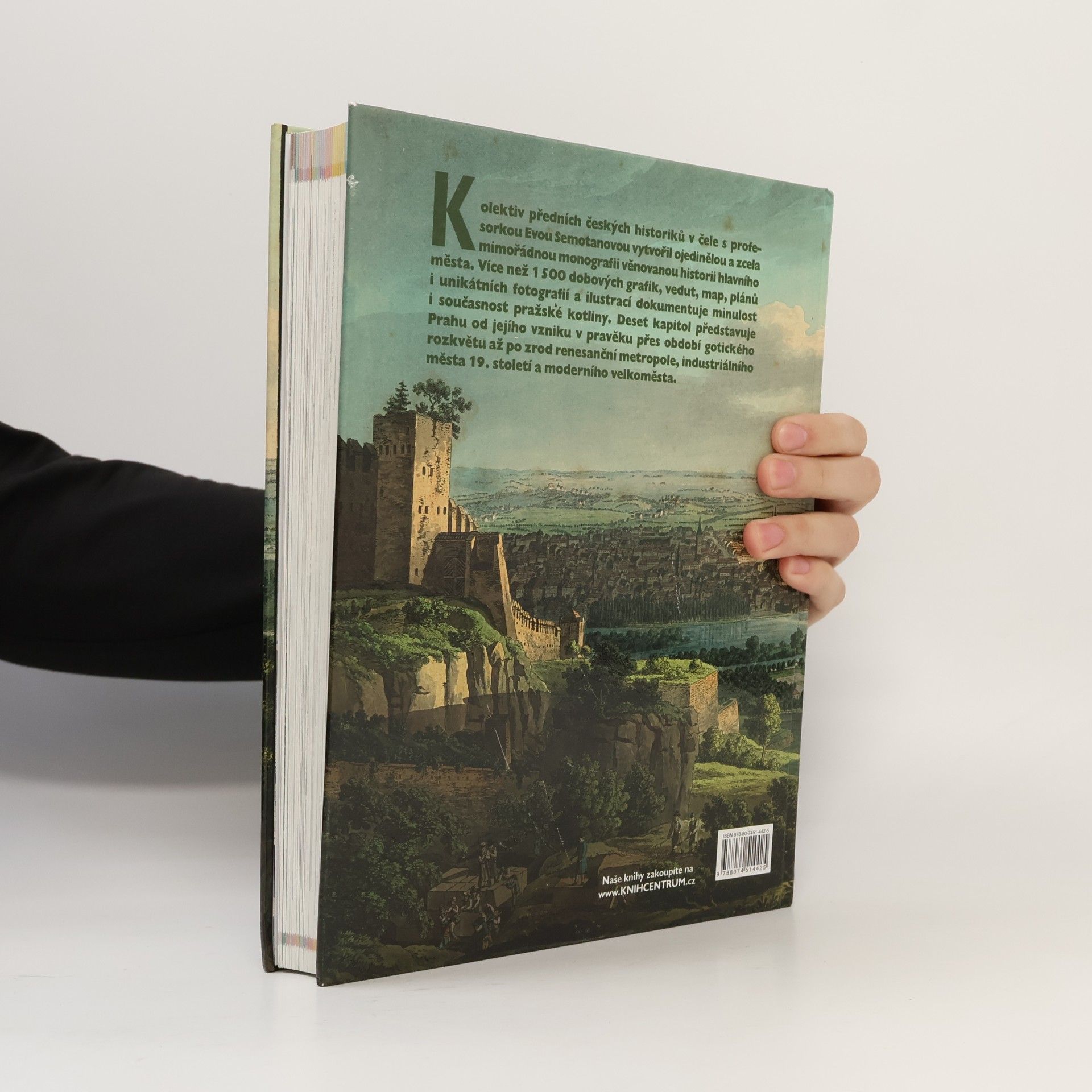 Eva Semotanová Ottův historický atlas. Praha