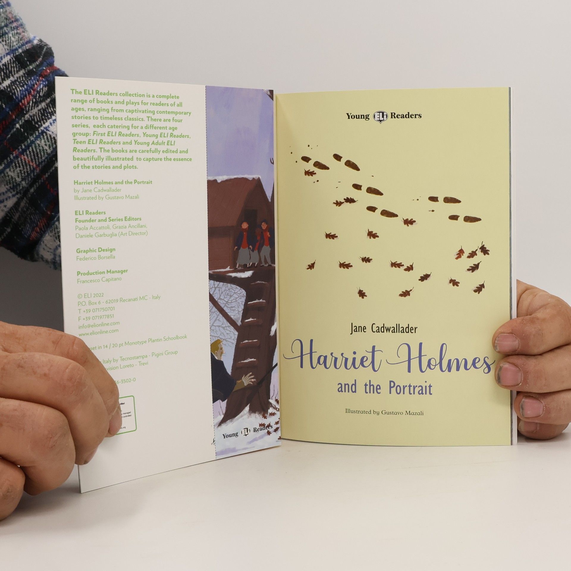 Gustavo Mazali Young ELI Readers - English - Stage 4 A2: Harriet Holmes And The Portrait
