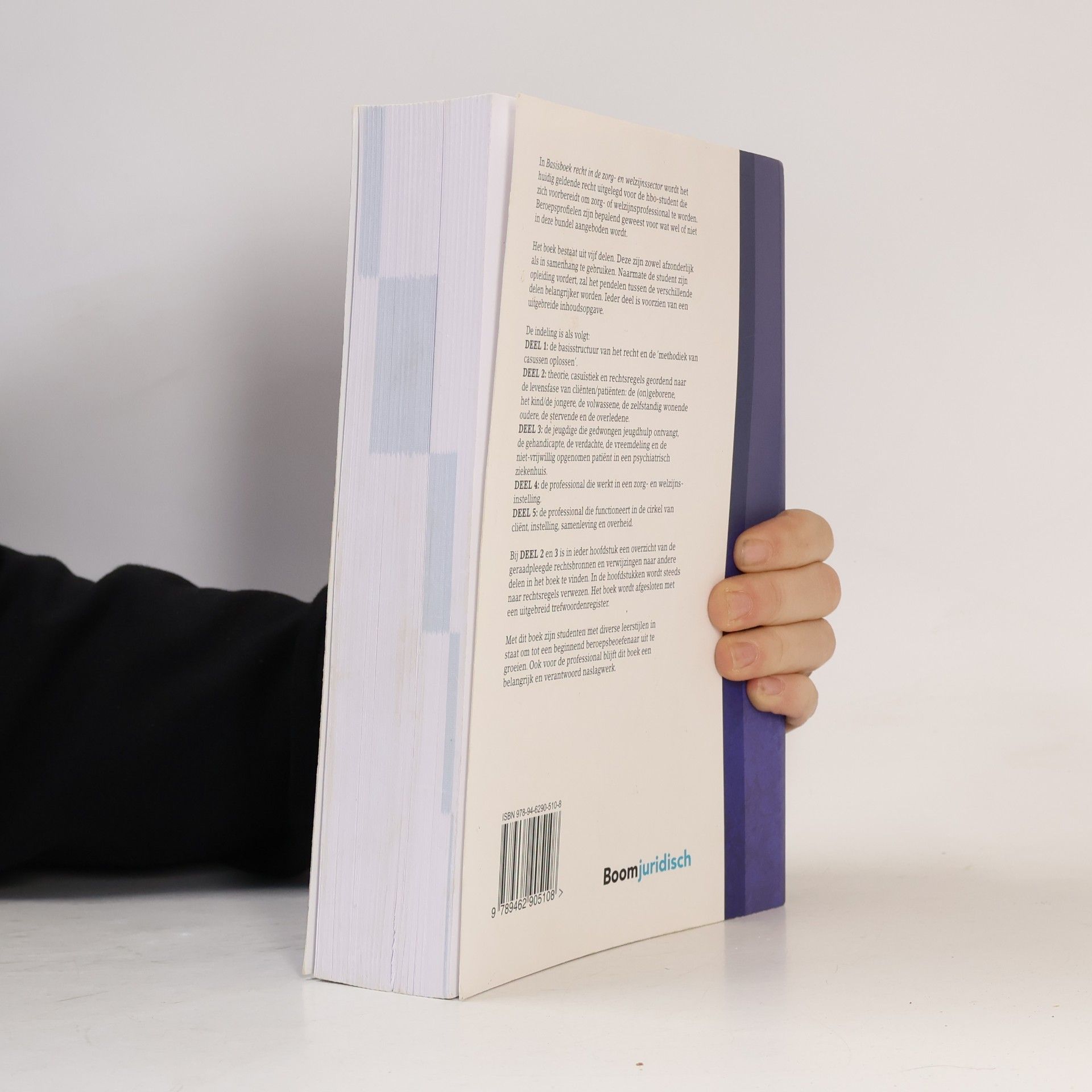 Peter Simons Basisboek Recht in de Zorg- en Welzijnssector 2018-2019