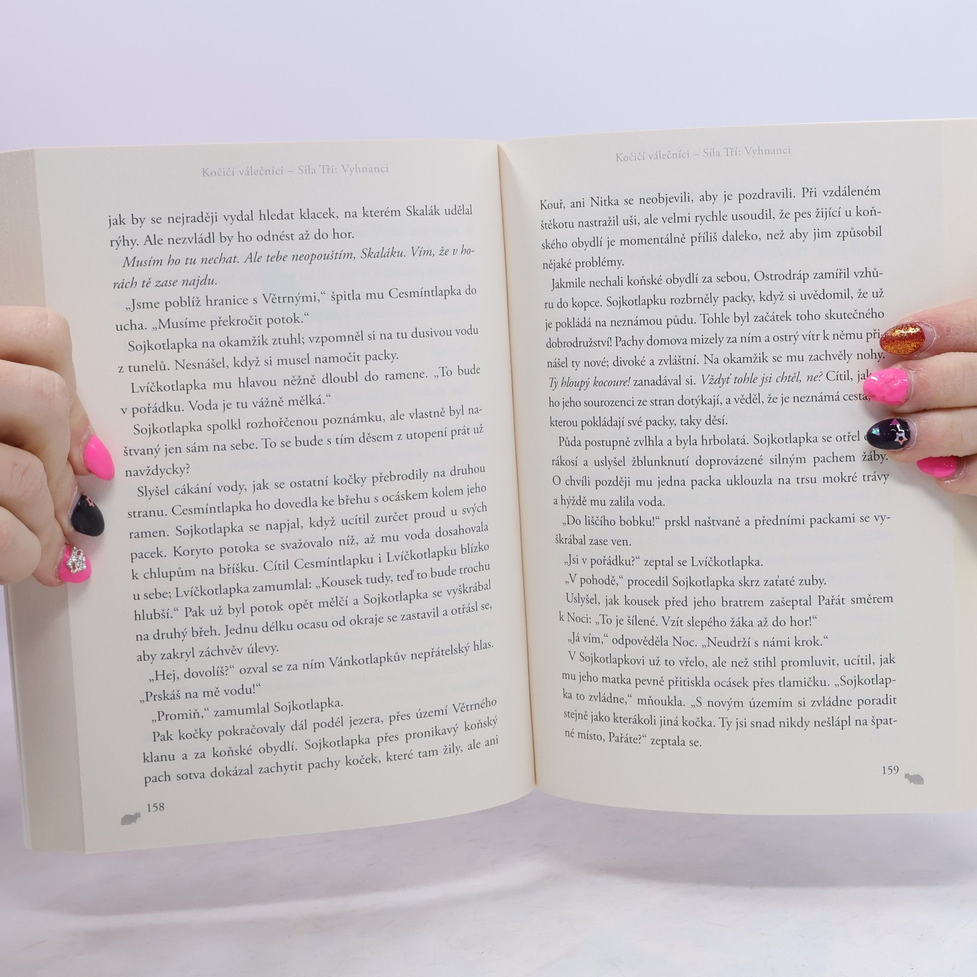 Erin Hunter Kočičí válečníci: Síla tří (3) – Vyhnanci