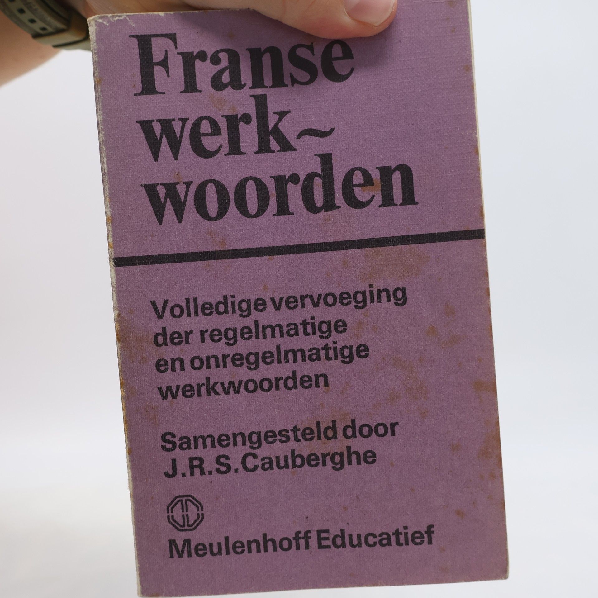 J. R. S. Cauberghe Franse werkwoorden