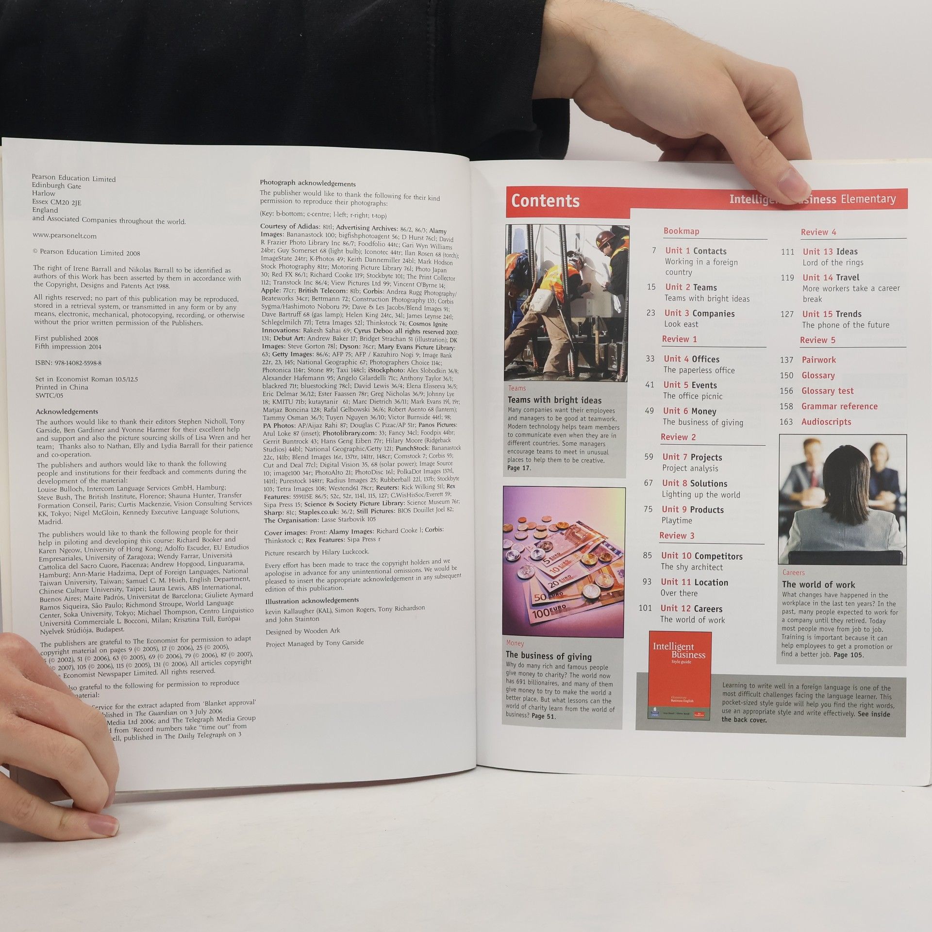 Irene Barrall Intelligent Business Elementary Coursebook/CD Pack