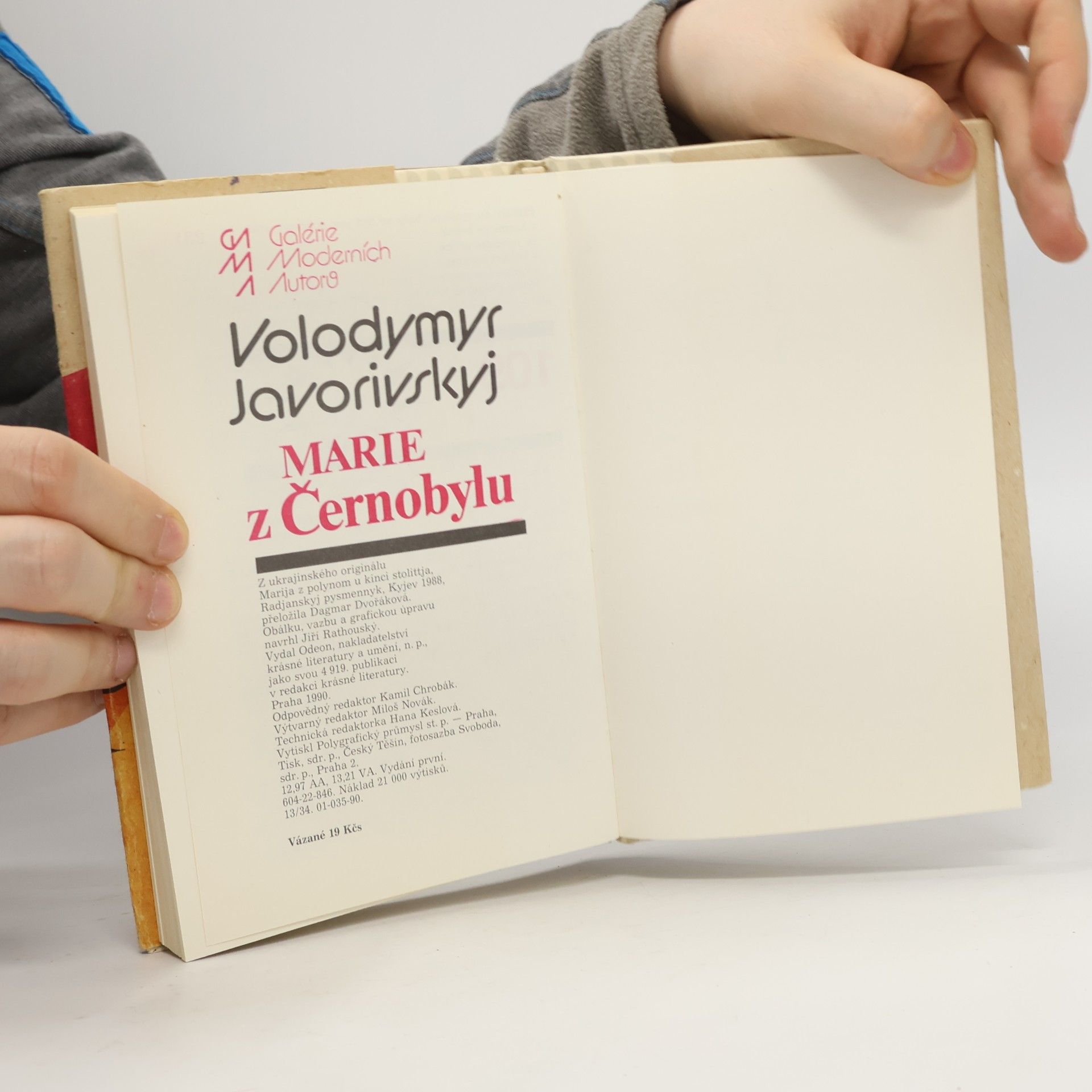 Volodymyr Javorivskyj Marie z Černobylu