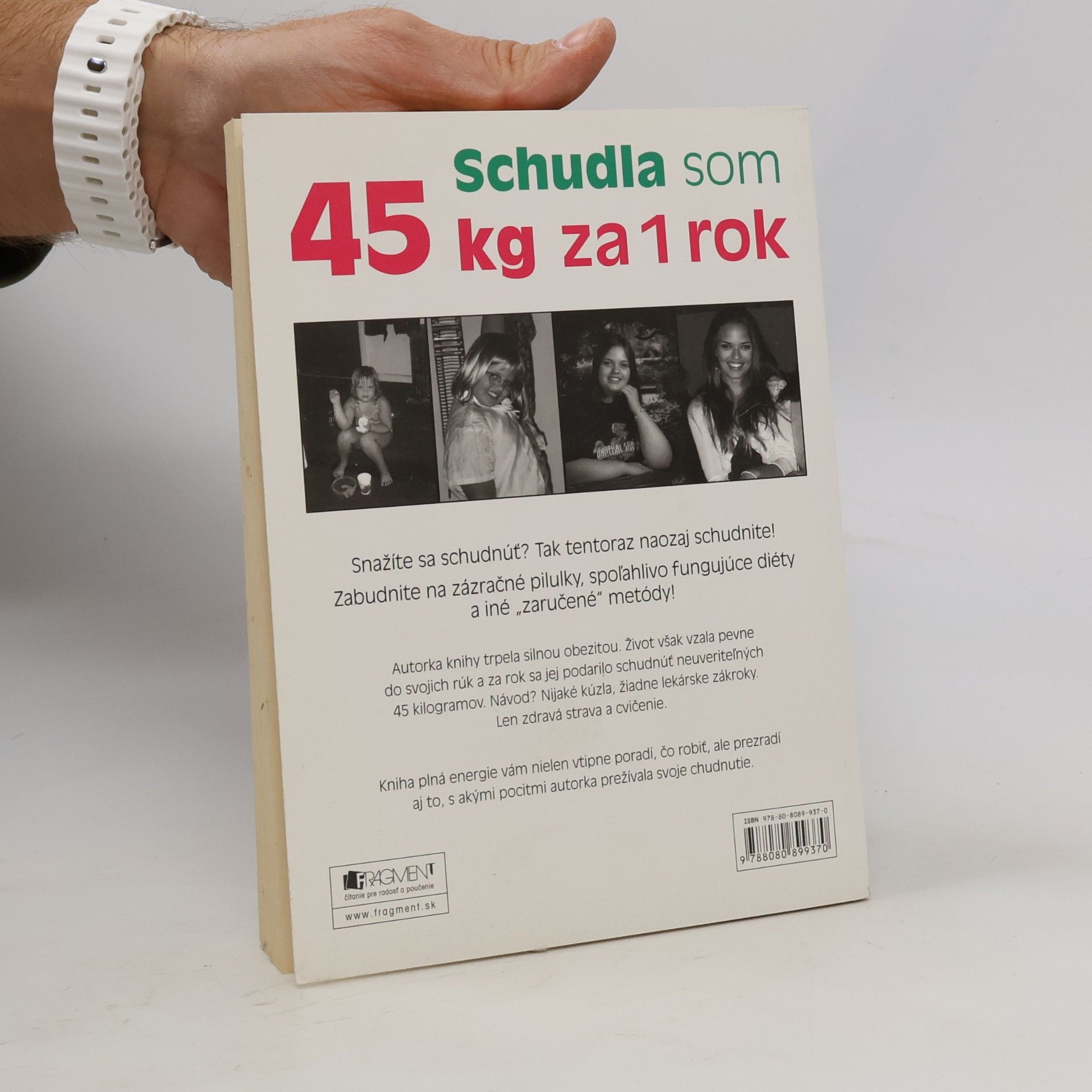Whitney Holcombe Schudla som 45 kg za 1 rok