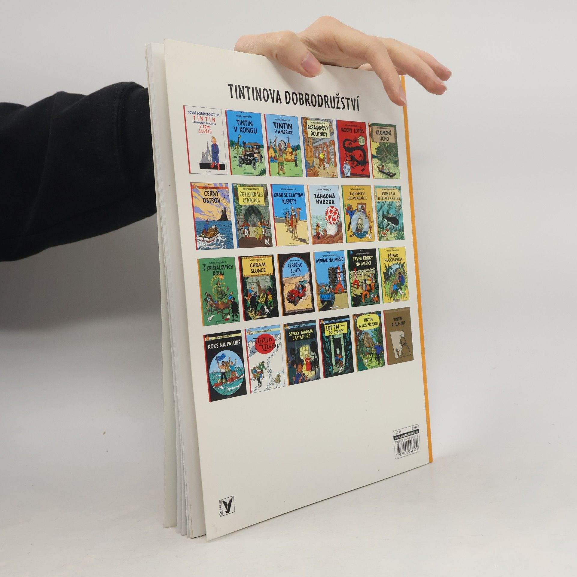 Hergé Tintinova dobrodružství 15. Tintin v zemi černého zlata