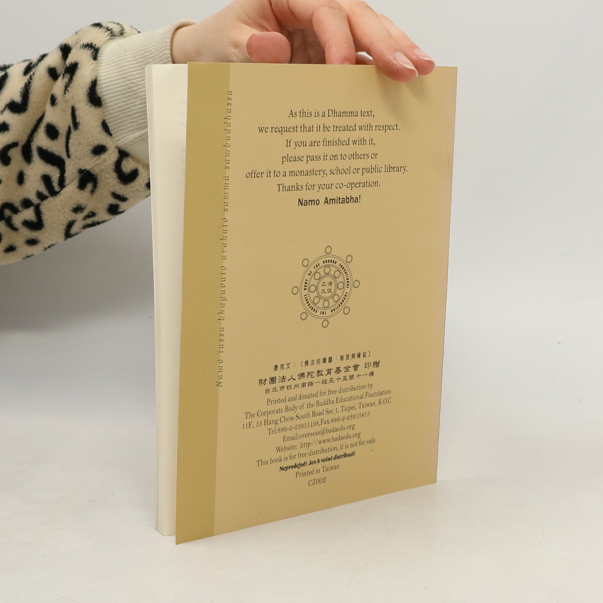 Ajahn Brahm Jádro Buddhova učení : anattá a patičča-samuppáda