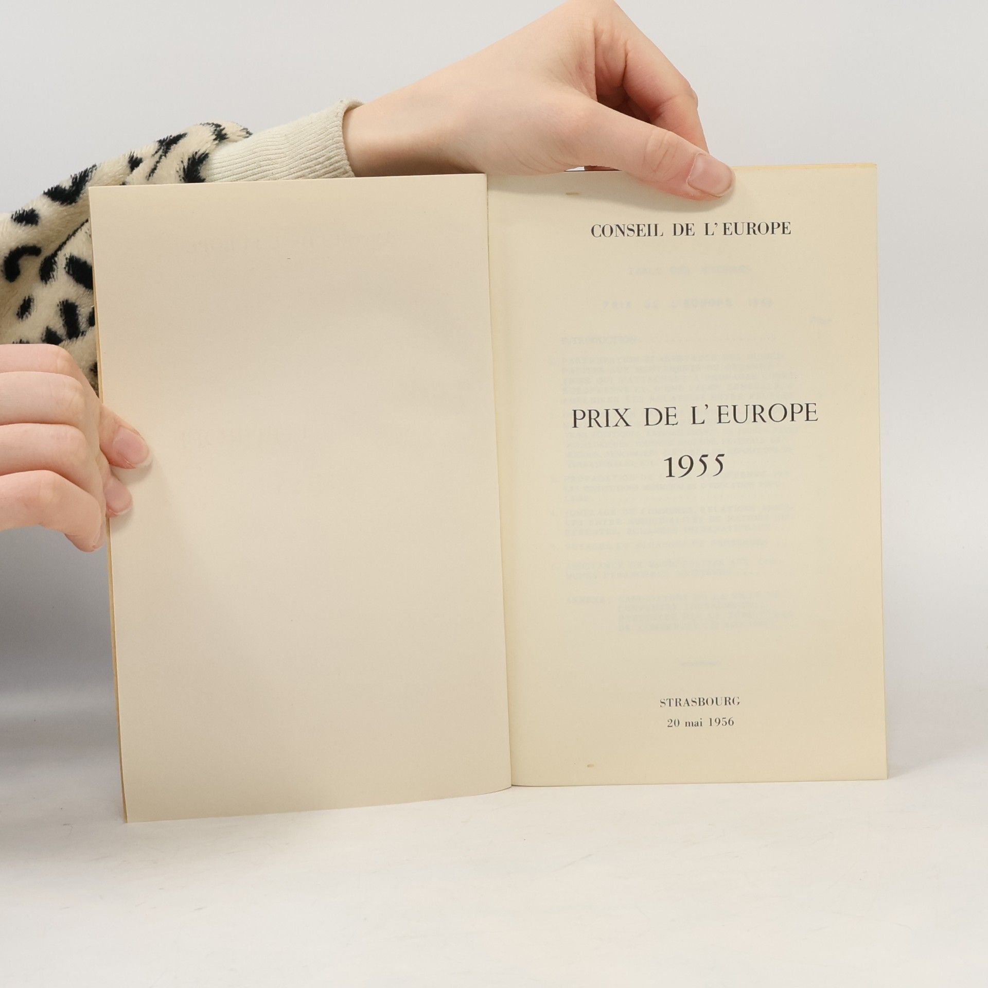 kolektiv PRIX DE L'EUROPE 1955