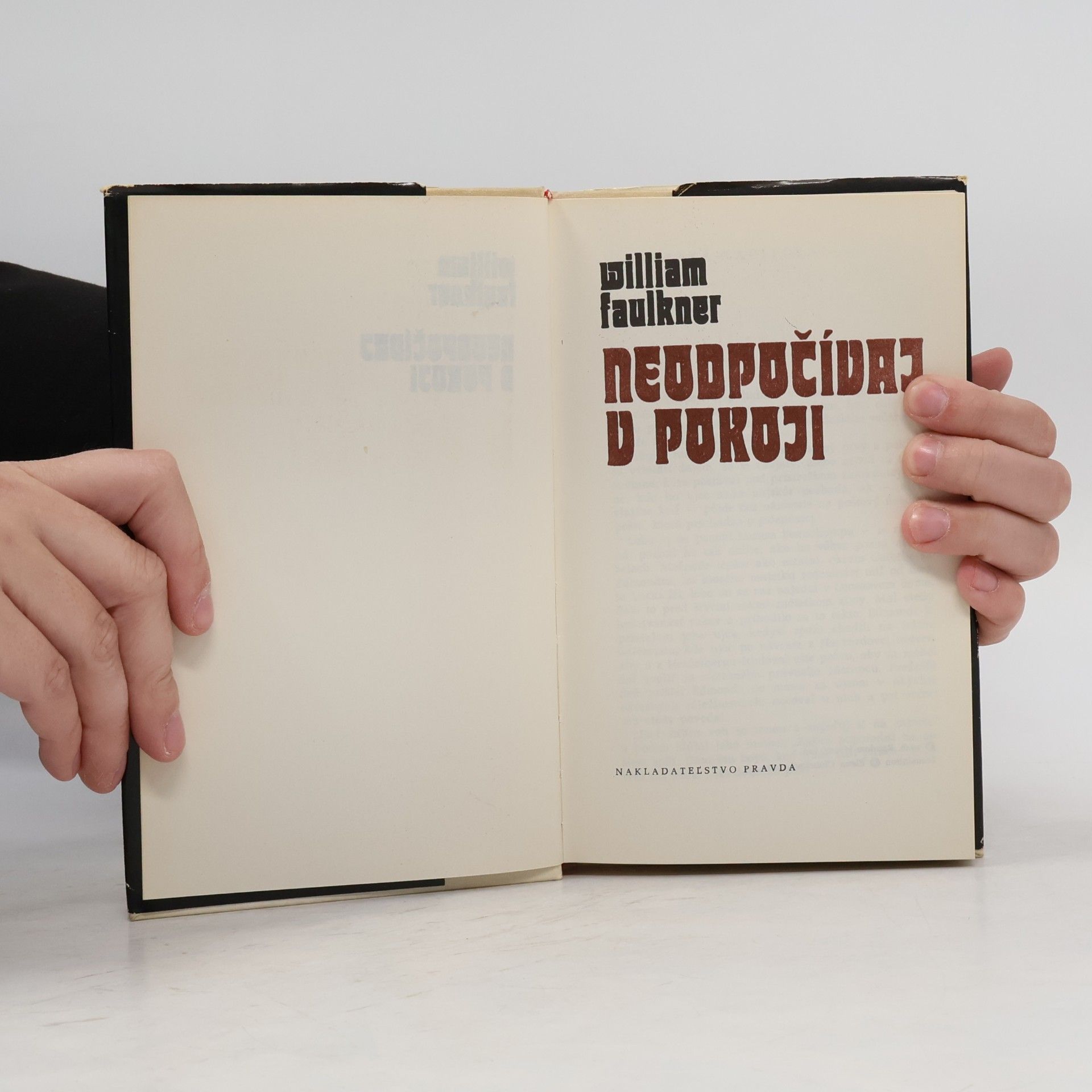William Faulkner Neodpočívaj v pokoji